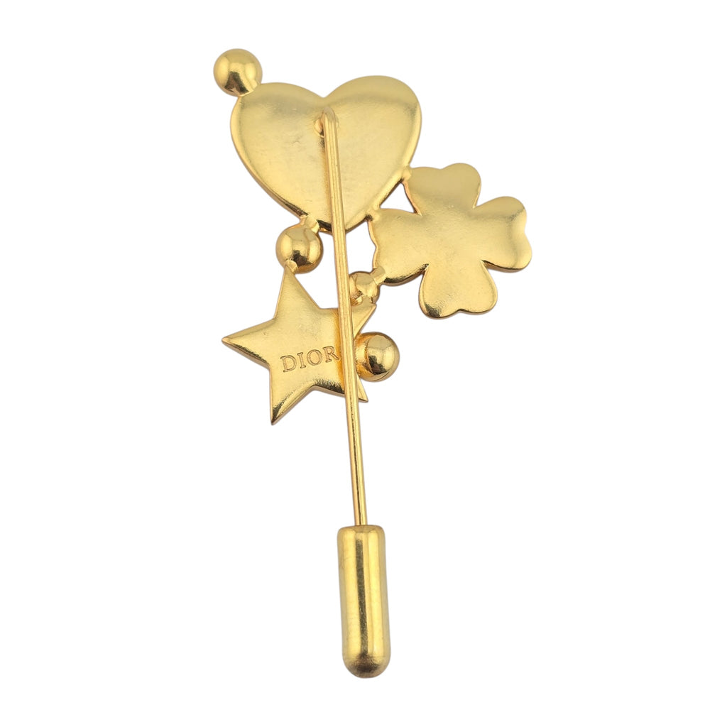 Christian Dior Lucky Dior Brooch DIOR