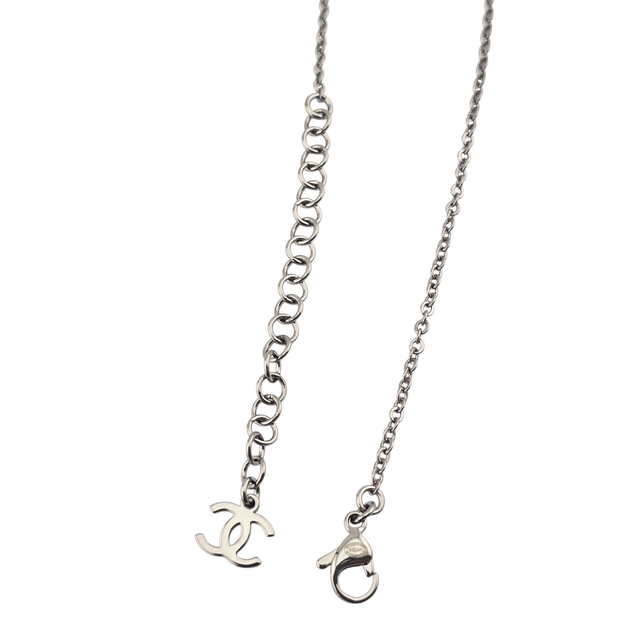 Chanel CC Ruthenium Pink Necklace 2025 CHANEL