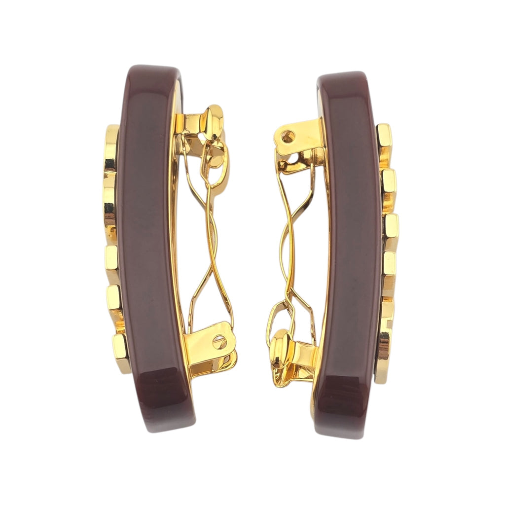 Miu Miu Plexiglas Metal Hair Clips MIU MIU