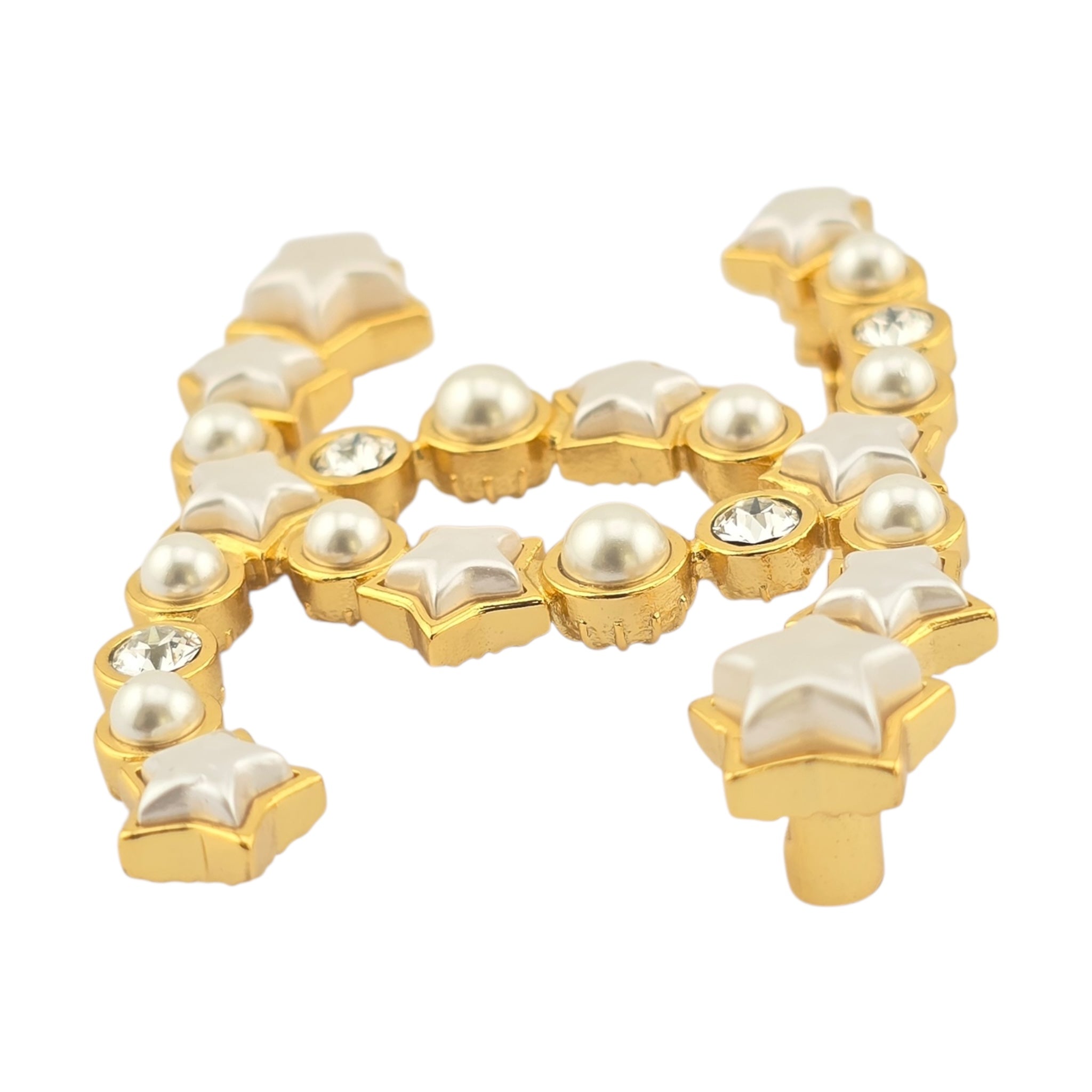 Chanel CC Gold Star Brooch 2024 CHANEL