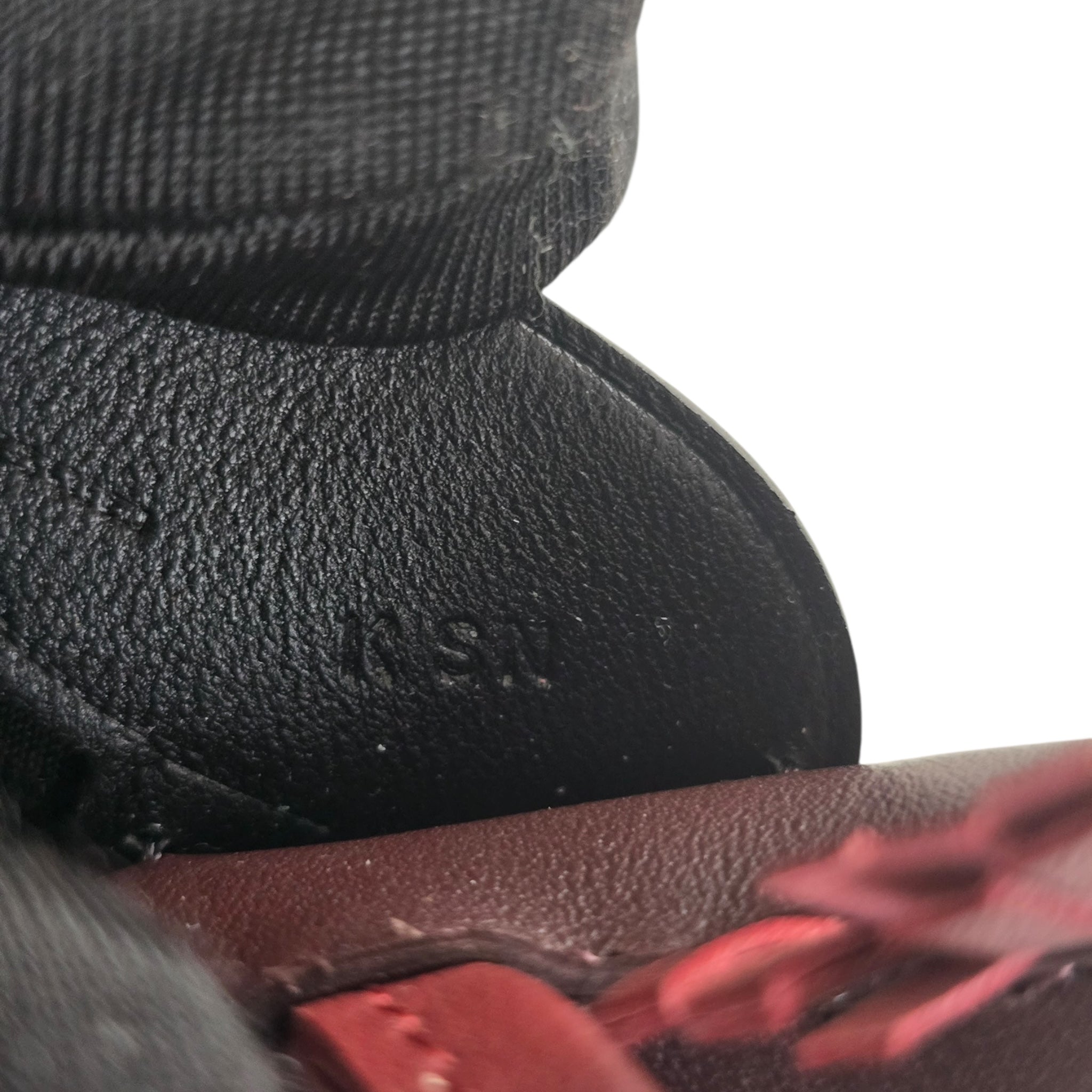 Hermes Rodeo Pegase PM Bag Charm Rouge Sellier/Rouge H/Black HERMES