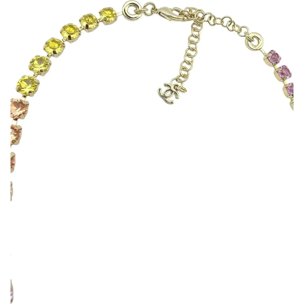 Chanel CC 2024 Choker Necklace Multicoloured CHANEL