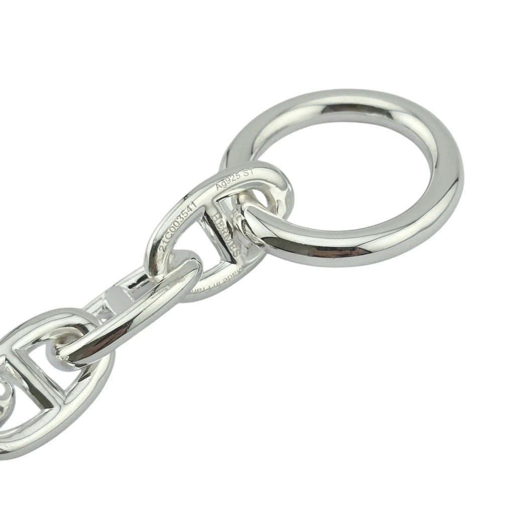Hermès Chaine D'Ancre Bracelet Silver Large Model HERMES