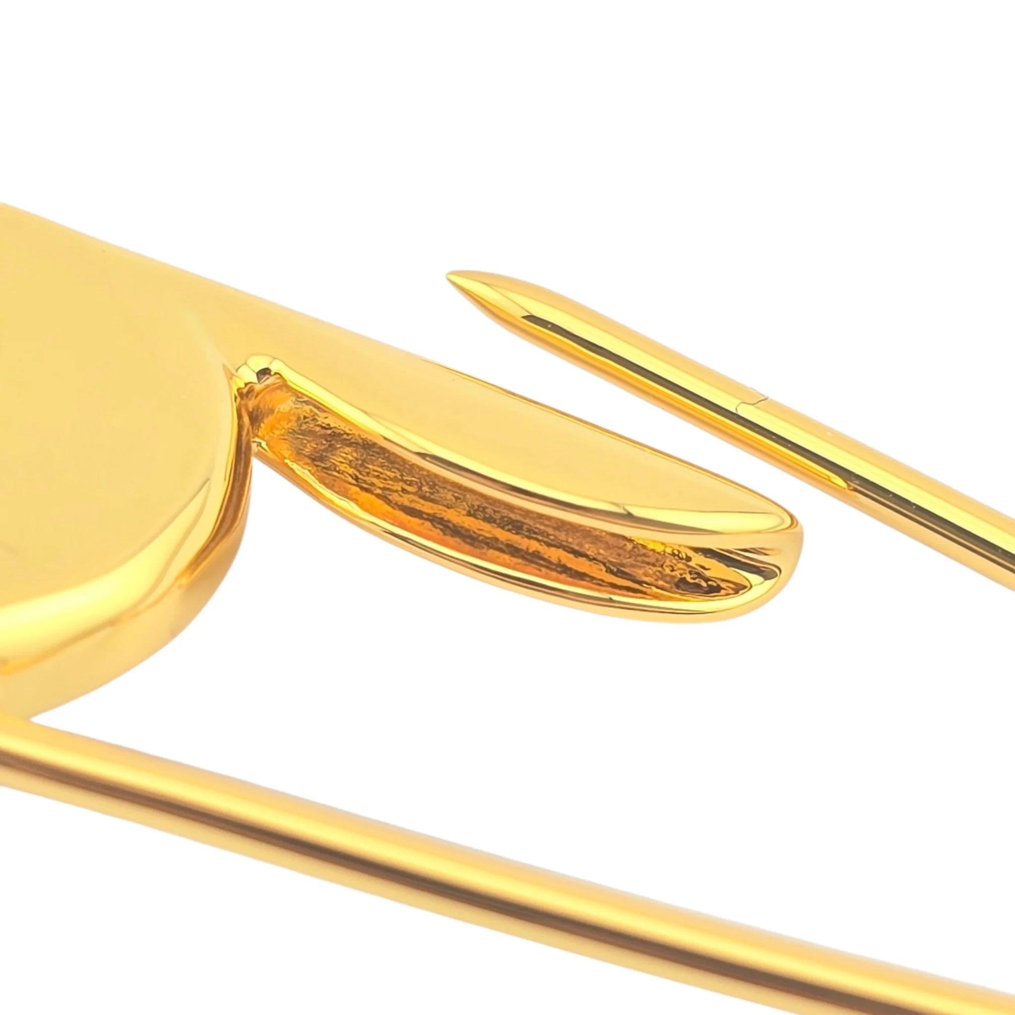 Chanel CC Gold Pin Brooch 2024 CHANEL