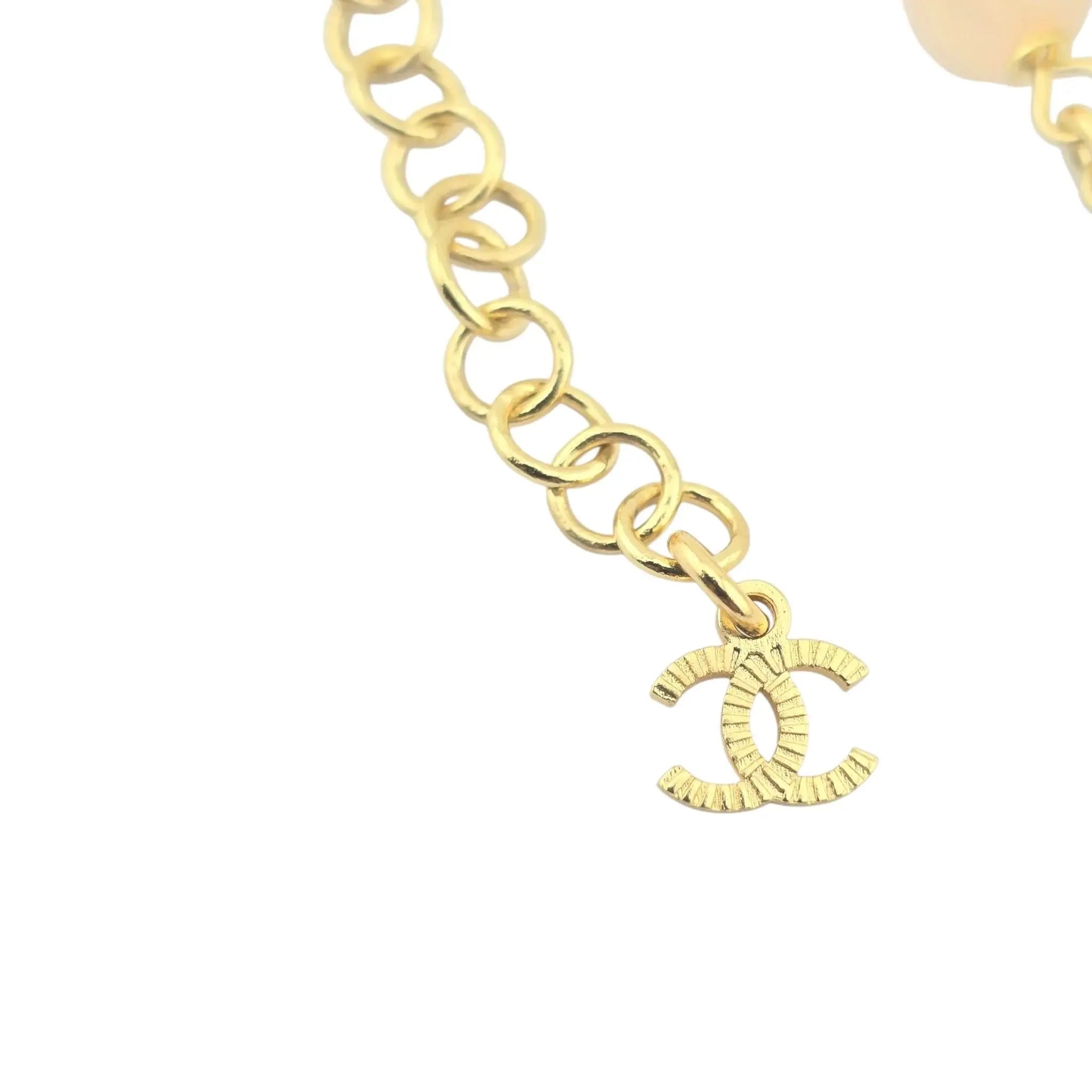 Chanel CC Faux Pearl Necklace 2024 CHANEL