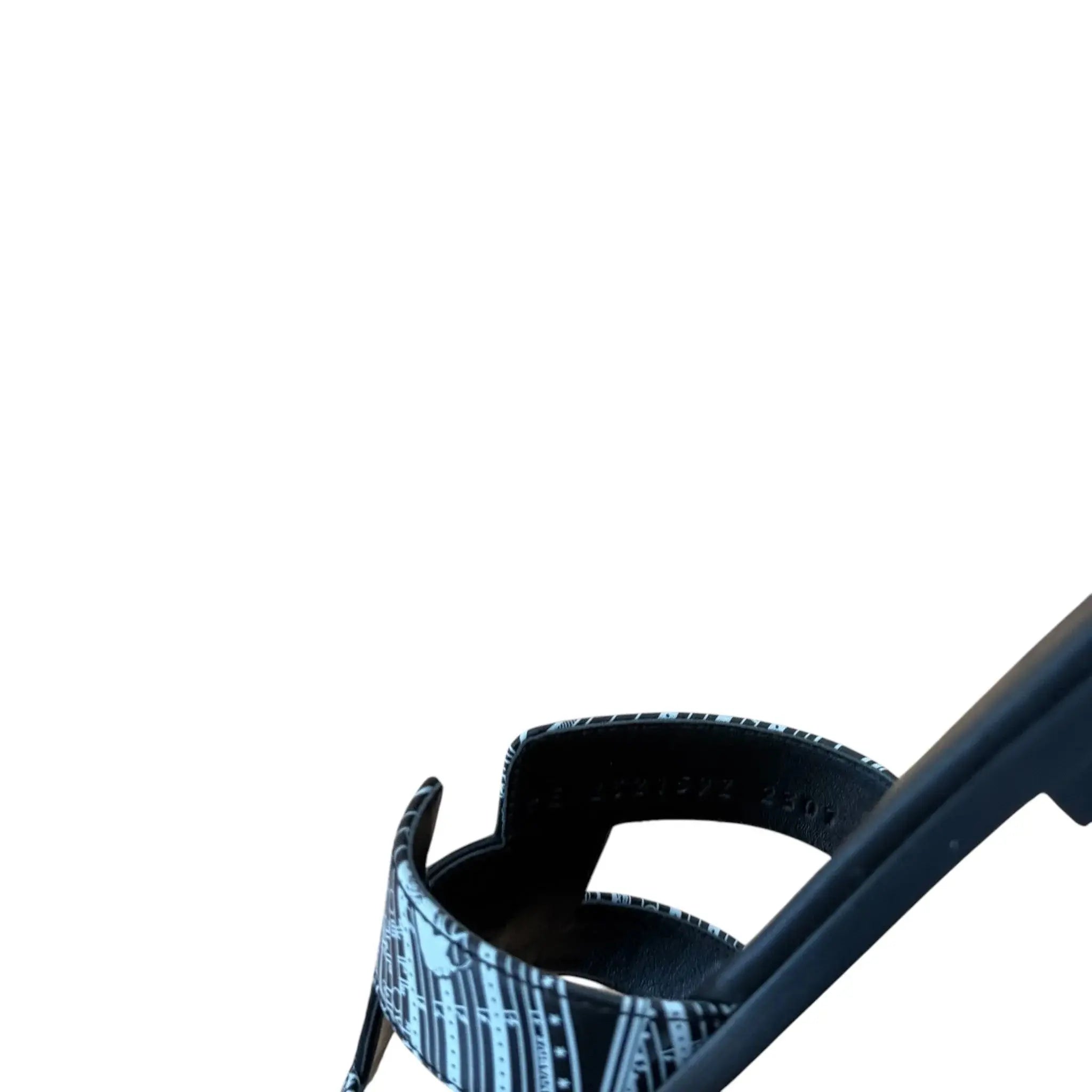 Hermes Oran Sandal Black Noir Astrologie Bandana - 40 UK 7 HERMES