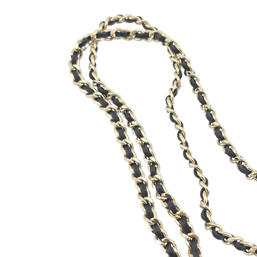 Chanel Black Gold Comb Necklace 22-23FW CHANEL