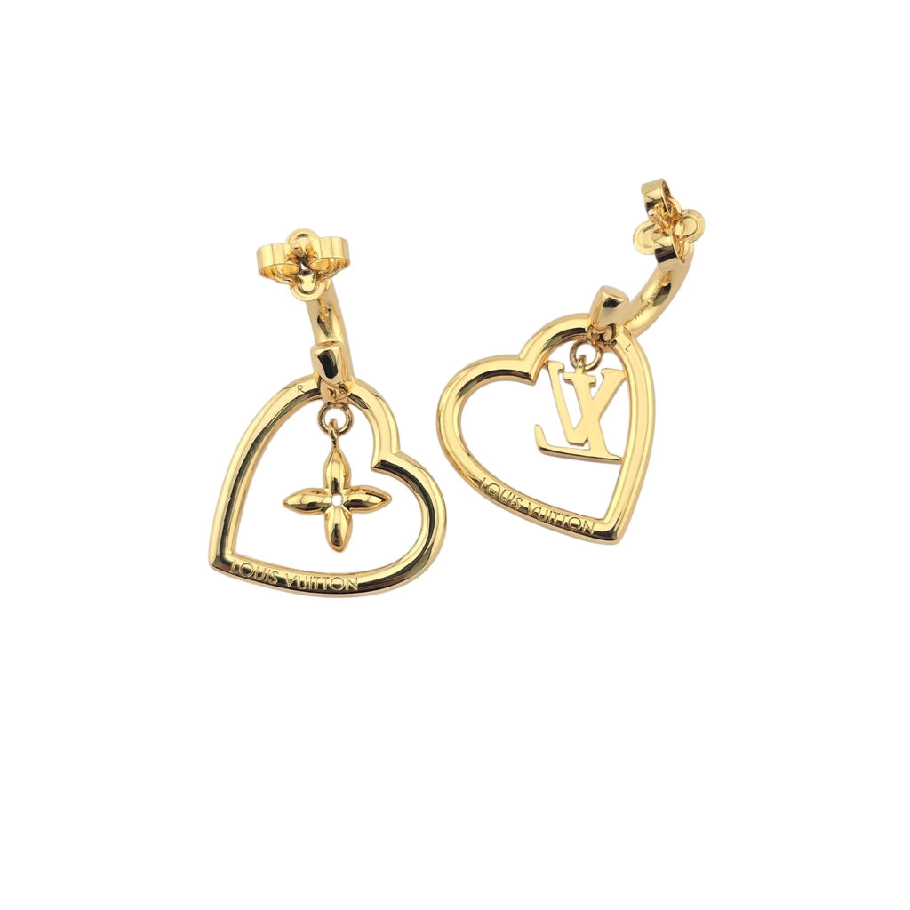 Louis Vuitton My LV Heart Earrings LOUIS VUITTON