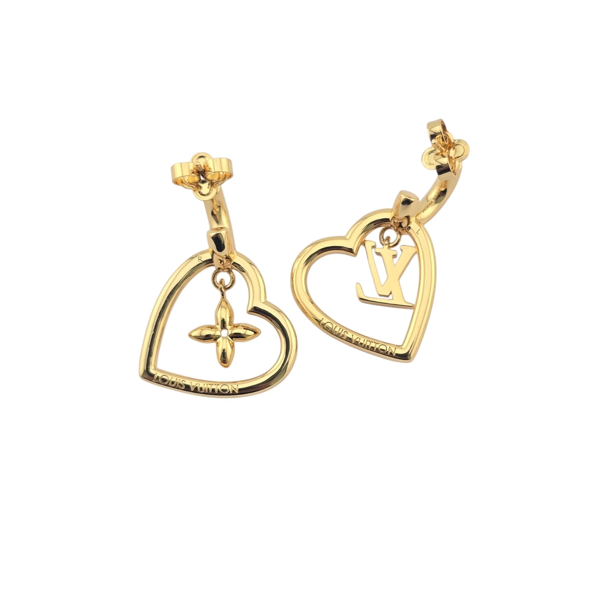 Louis Vuitton My LV Heart Earrings LOUIS VUITTON