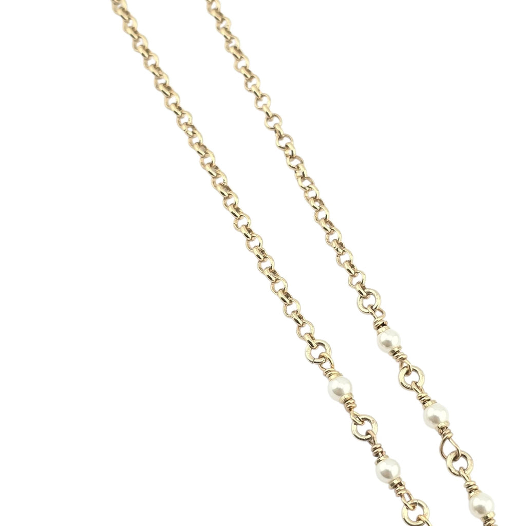 Chanel CC Deer Pendant Gold Necklace 2025 CHANEL