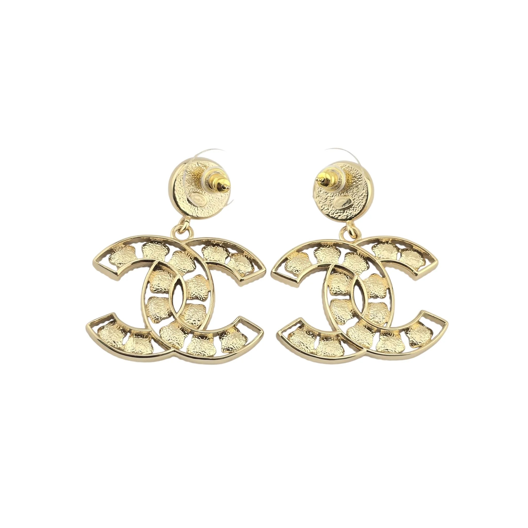 Chanel CC Multicoloured Drop Earrings 2025 CHANEL