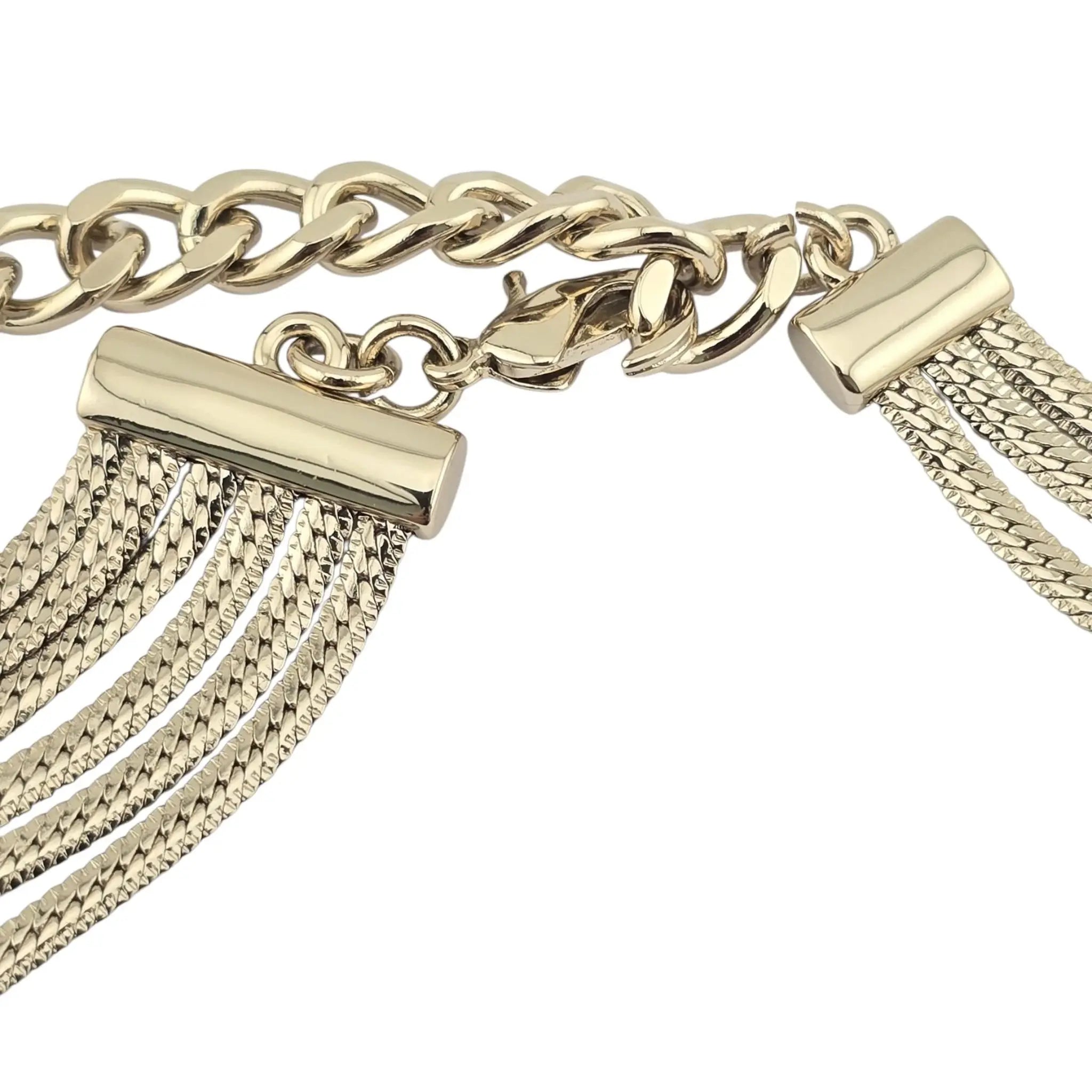 Chanel CC Gold Layer Necklace 2022 CHANEL