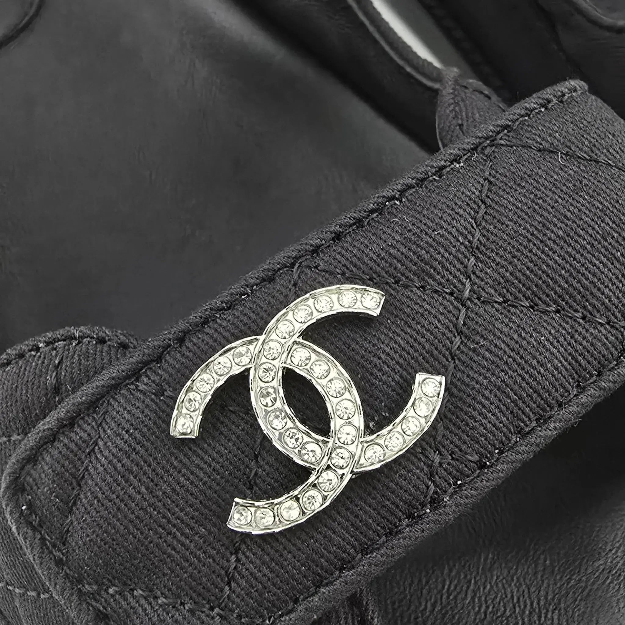 Chanel Mixed Fibers Velcro Dad Sandals 39 CHANEL