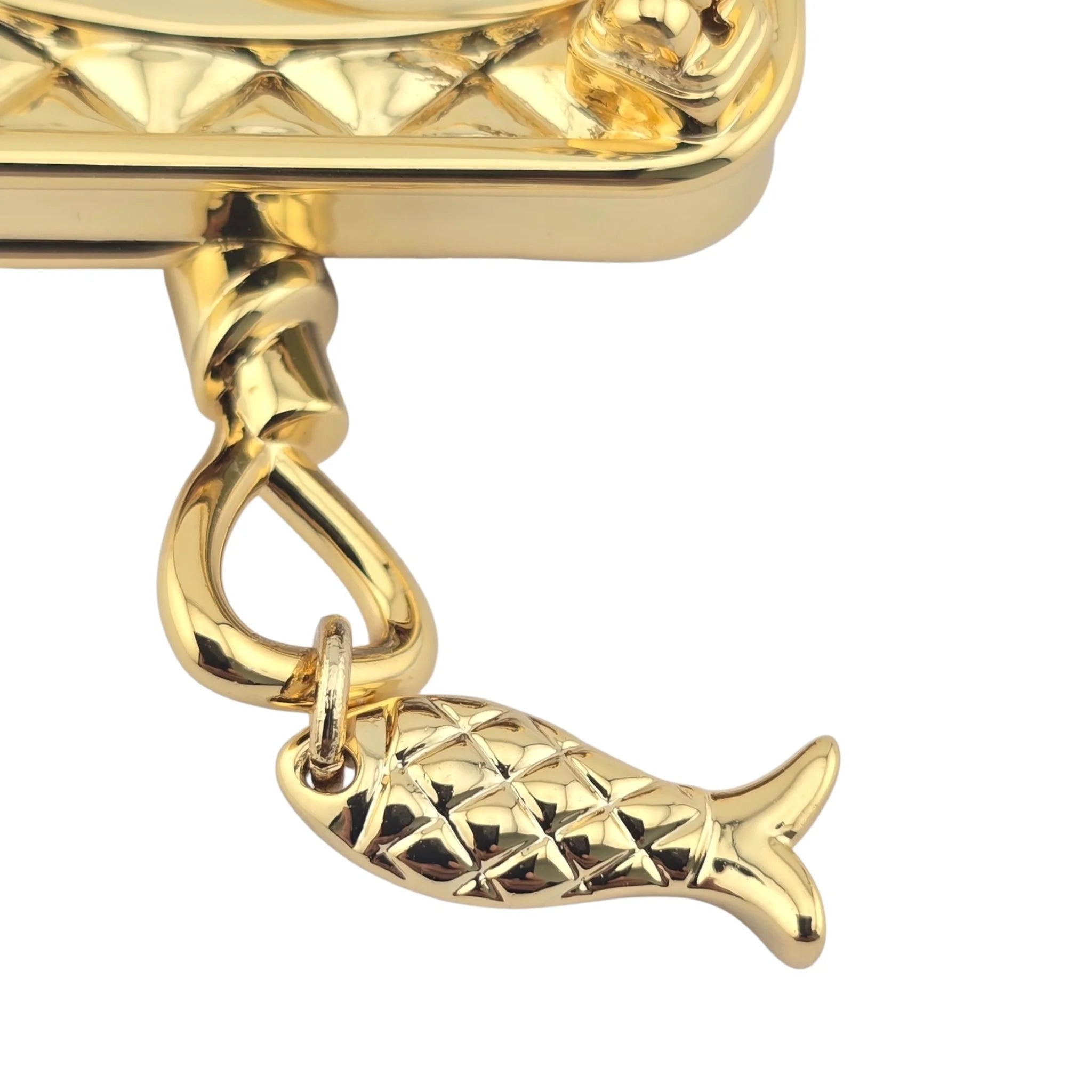 Chanel CC Gold Pearl Brooch 2025 CHANEL
