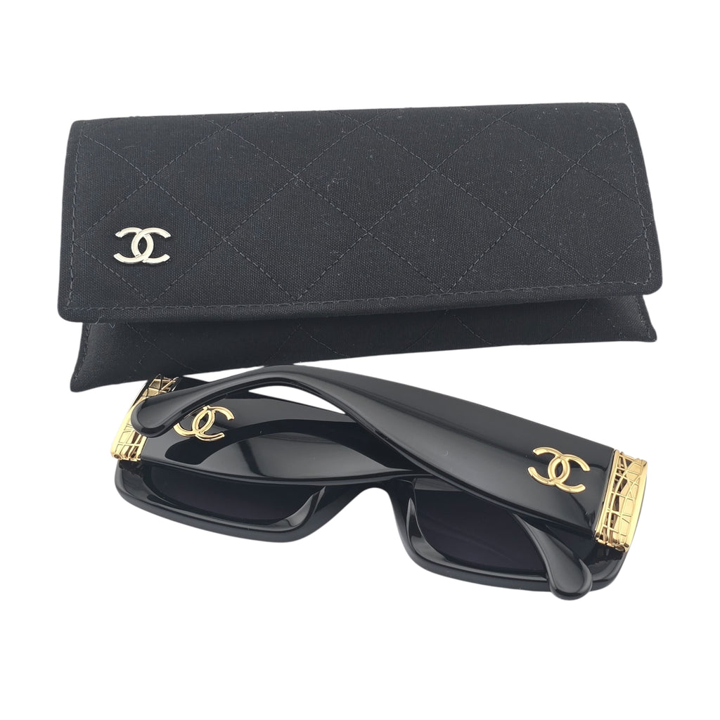 Chanel Acetate Rectangle Sunglasses 5534
