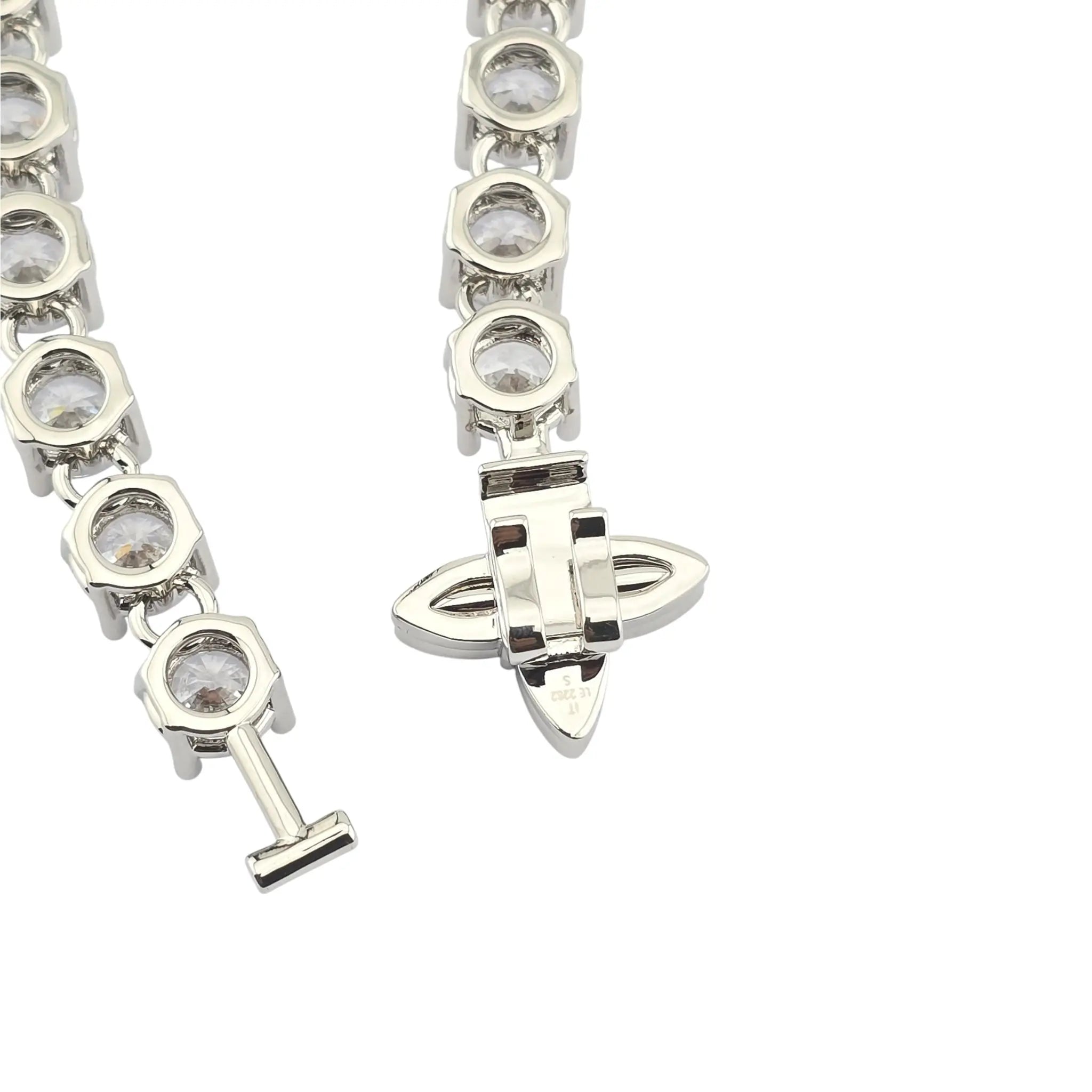 Louis Vuitton LV Crystal Silver Bracelet LOUIS VUITTON