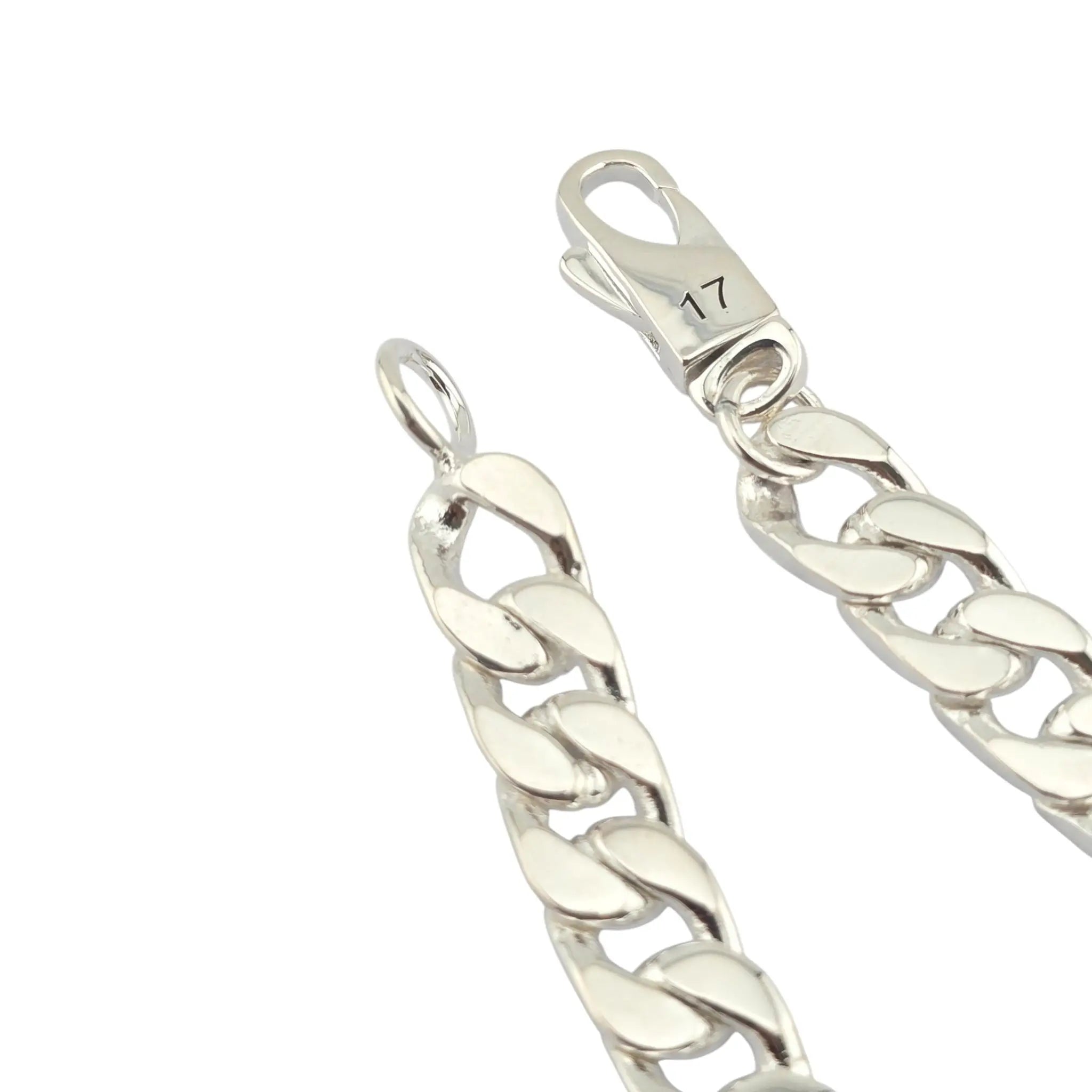 GUCCI GG Trademark Sterling Silver Bracelet GUCCI