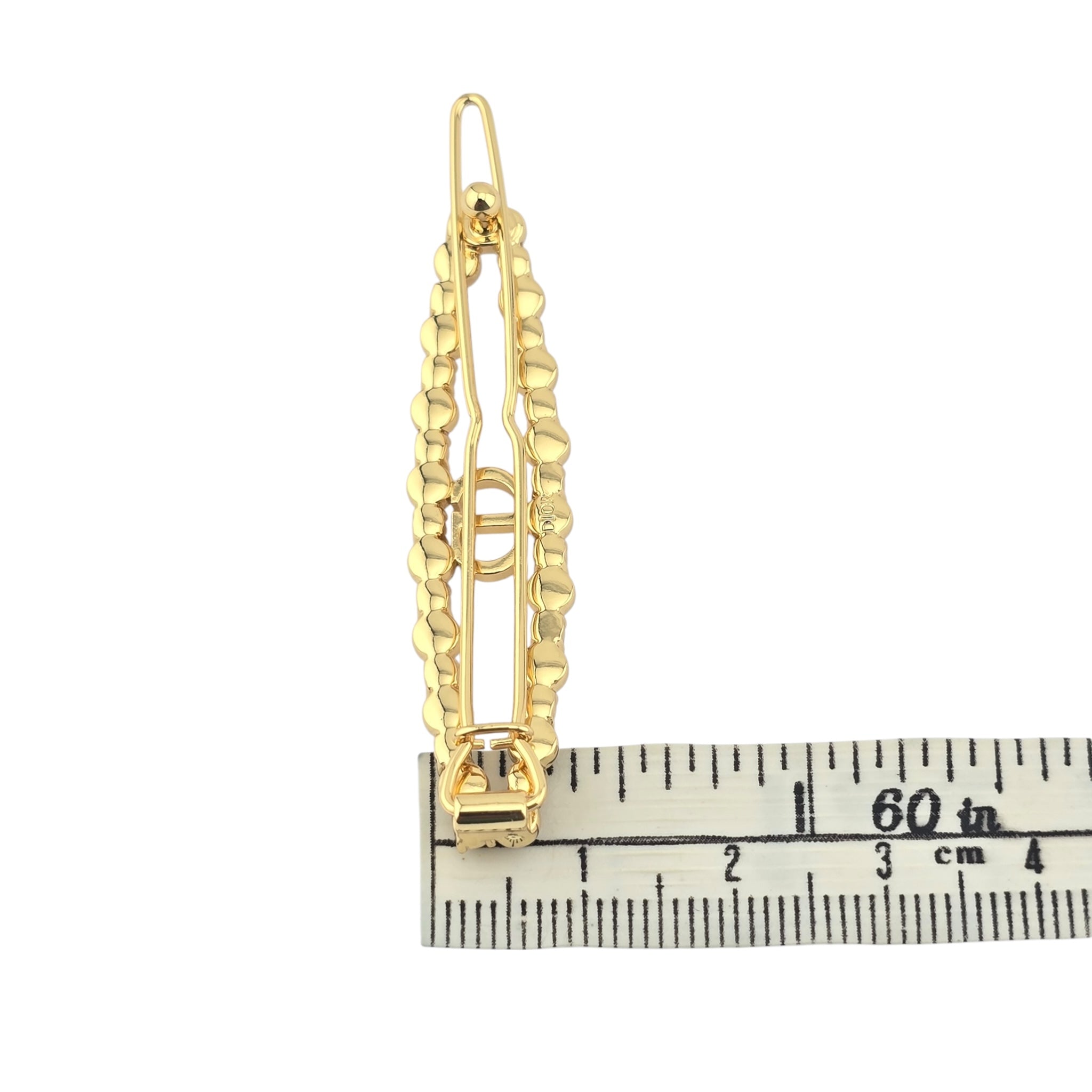 Christian Dior Petit CD Treasure Barrette