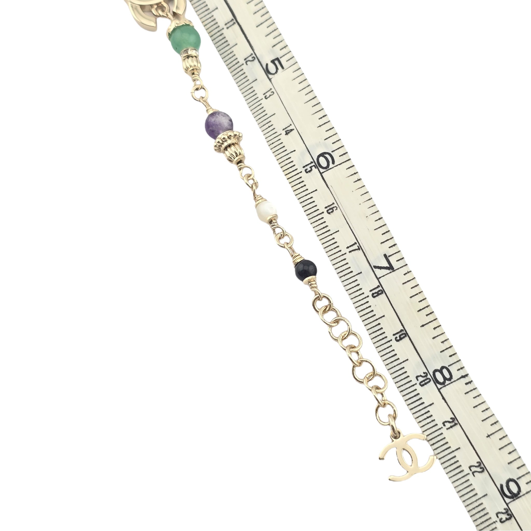 Chanel CC Faux Pearl Bracelet C25