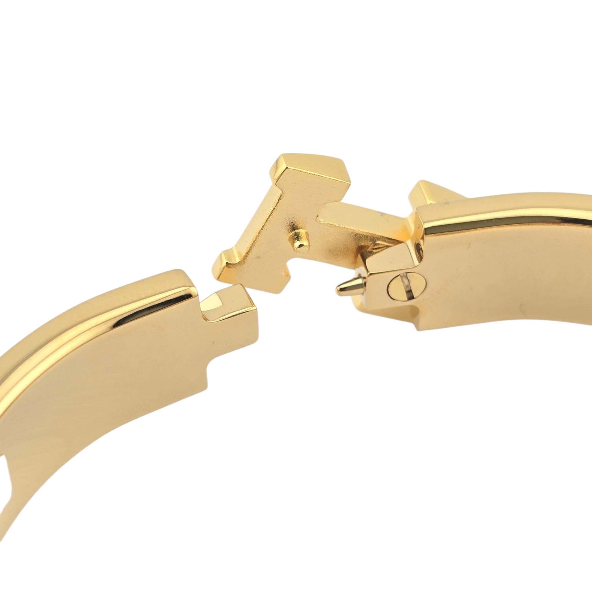 Hermes Clic H Bracelet Yellow Gold GM