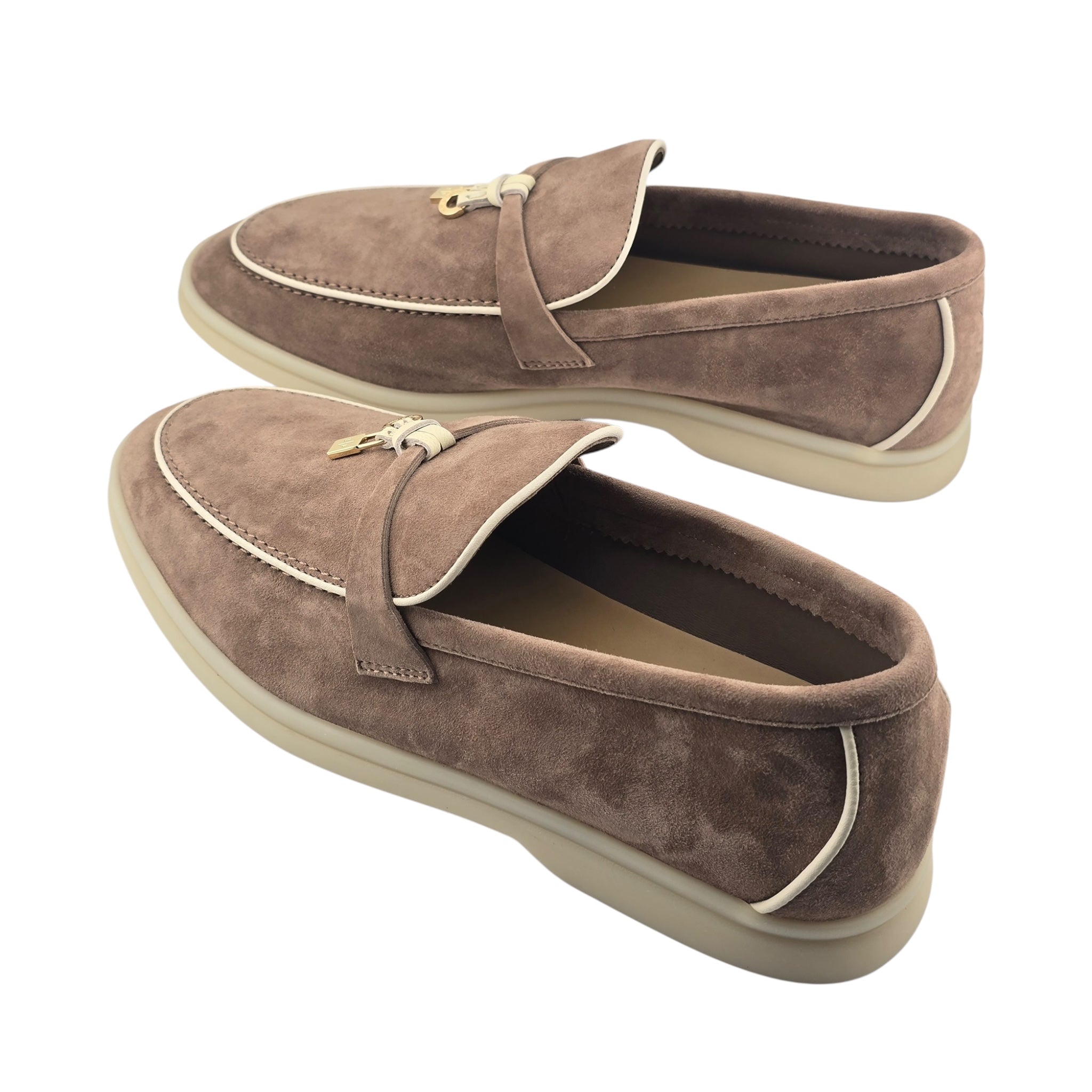 Loro Piana Summer Charms Walk Loafer - Mole - 39