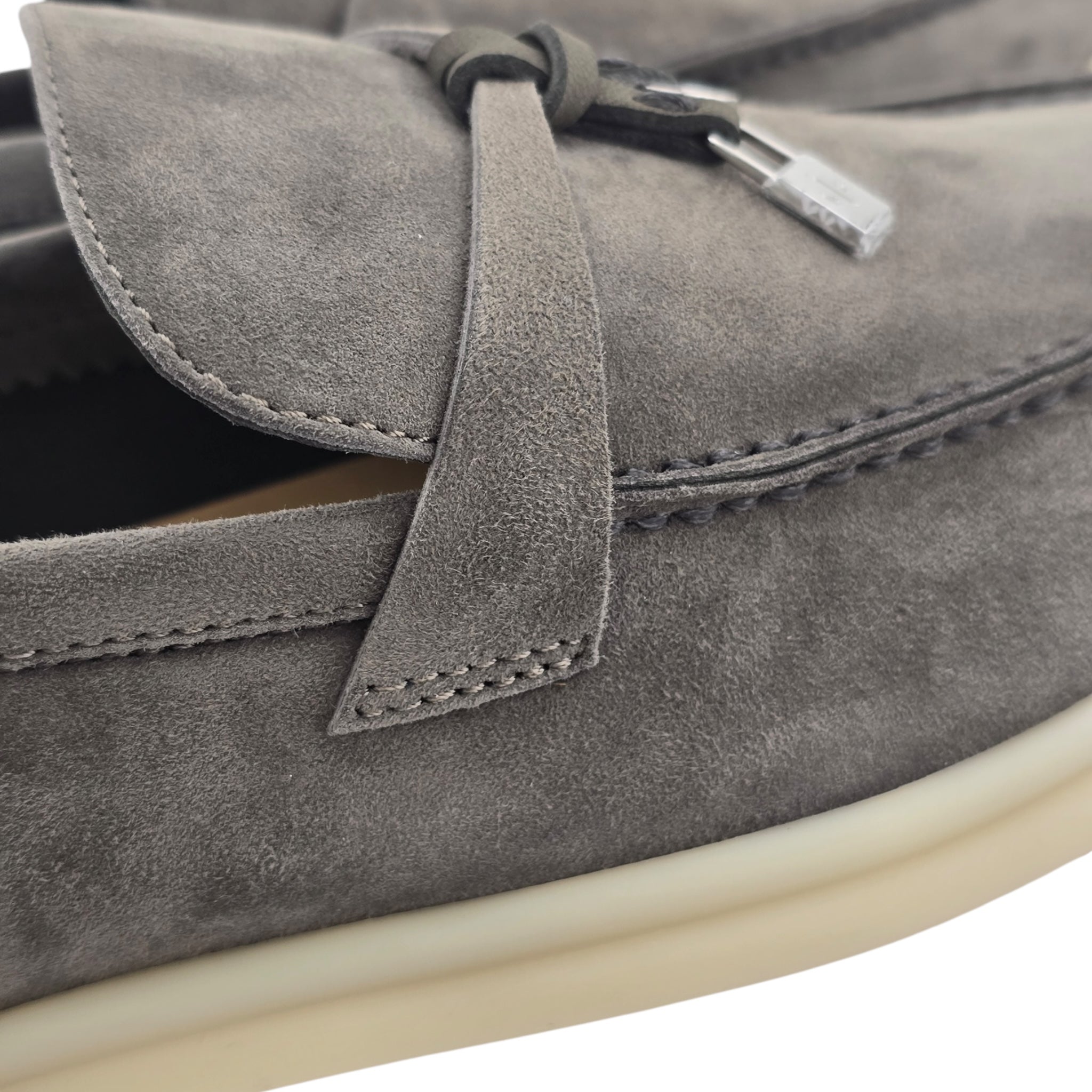 Loro Piana Summer Charms Walk Loafer - Rain Drops - 38