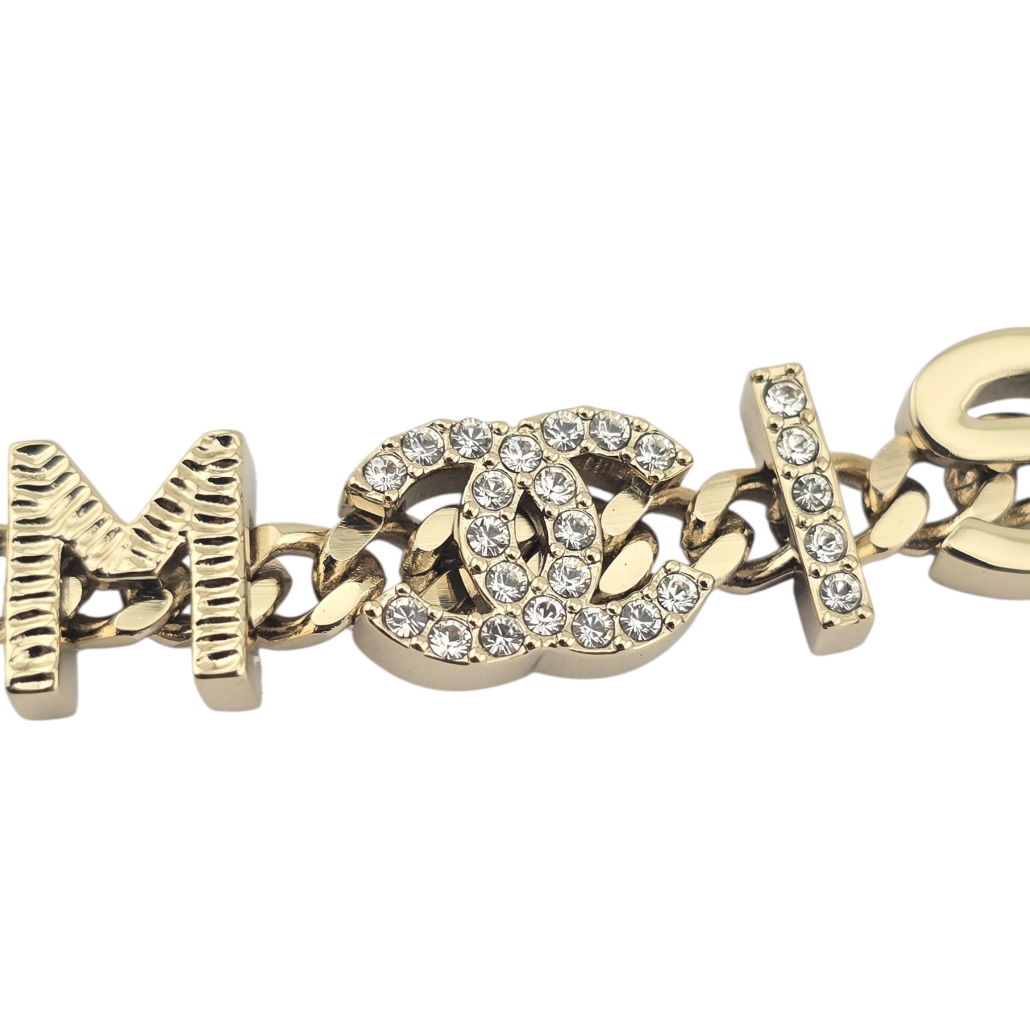 Chanel CC Gold Faux Pearl Necklace 2022 CHANEL