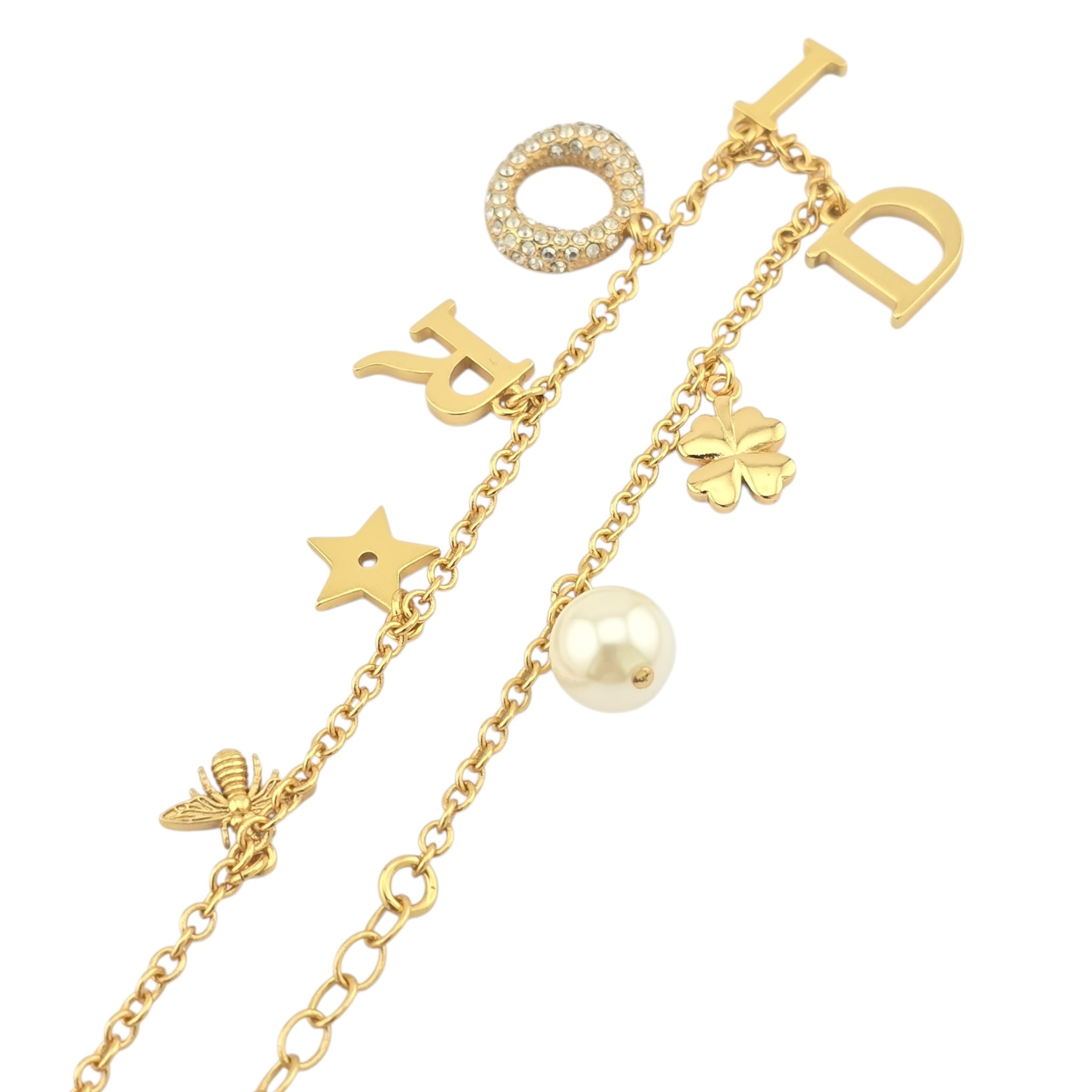 Christian Dior Dio(r)evolution Gold Charm Bracelet DIOR