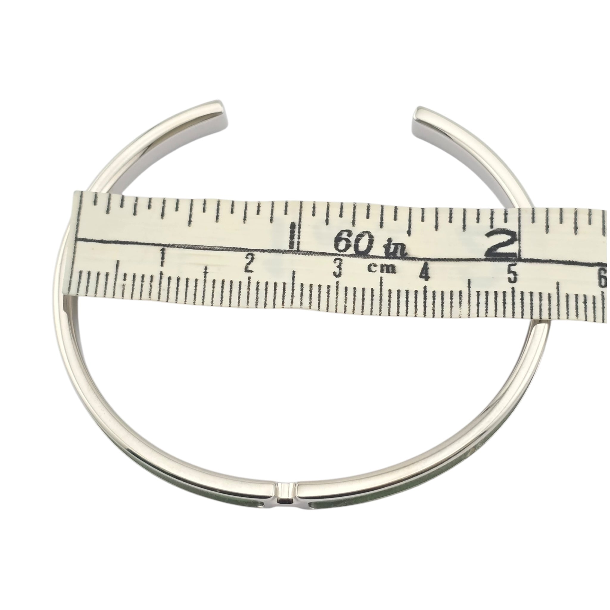 Hermes Olympe Palladium Red Leather Bracelet HERMES