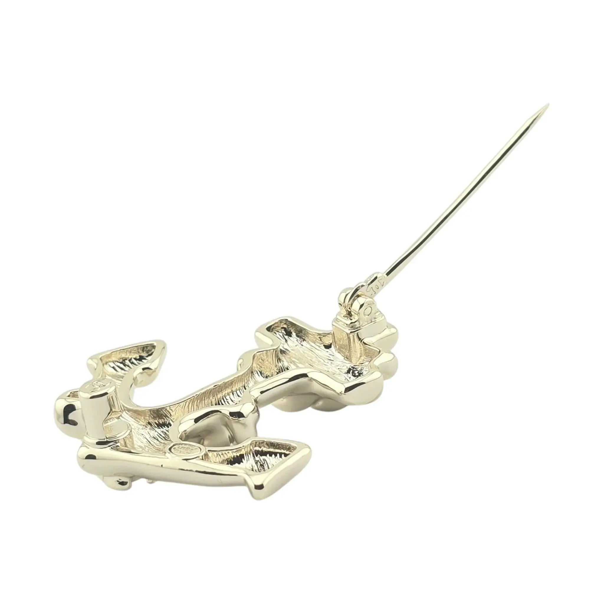 Chanel CC Gold Anchor Brooch 2025 CHANEL