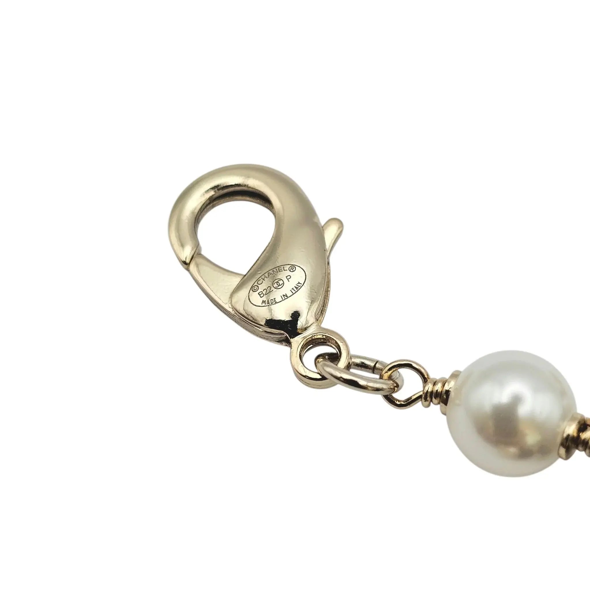 Chanel CC Coco Lion Pearl Necklace 2022 CHANEL