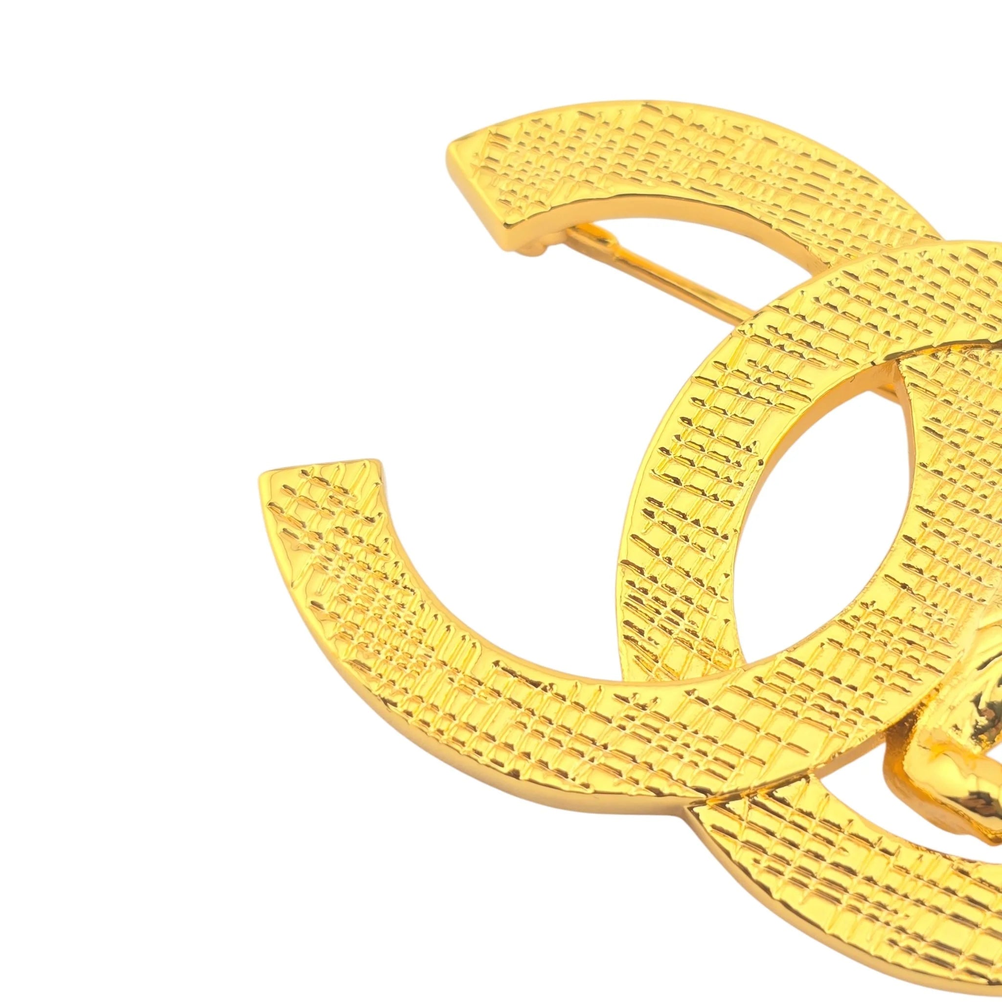 Chanel CC Gold Lion Brooch 2022 CHANEL