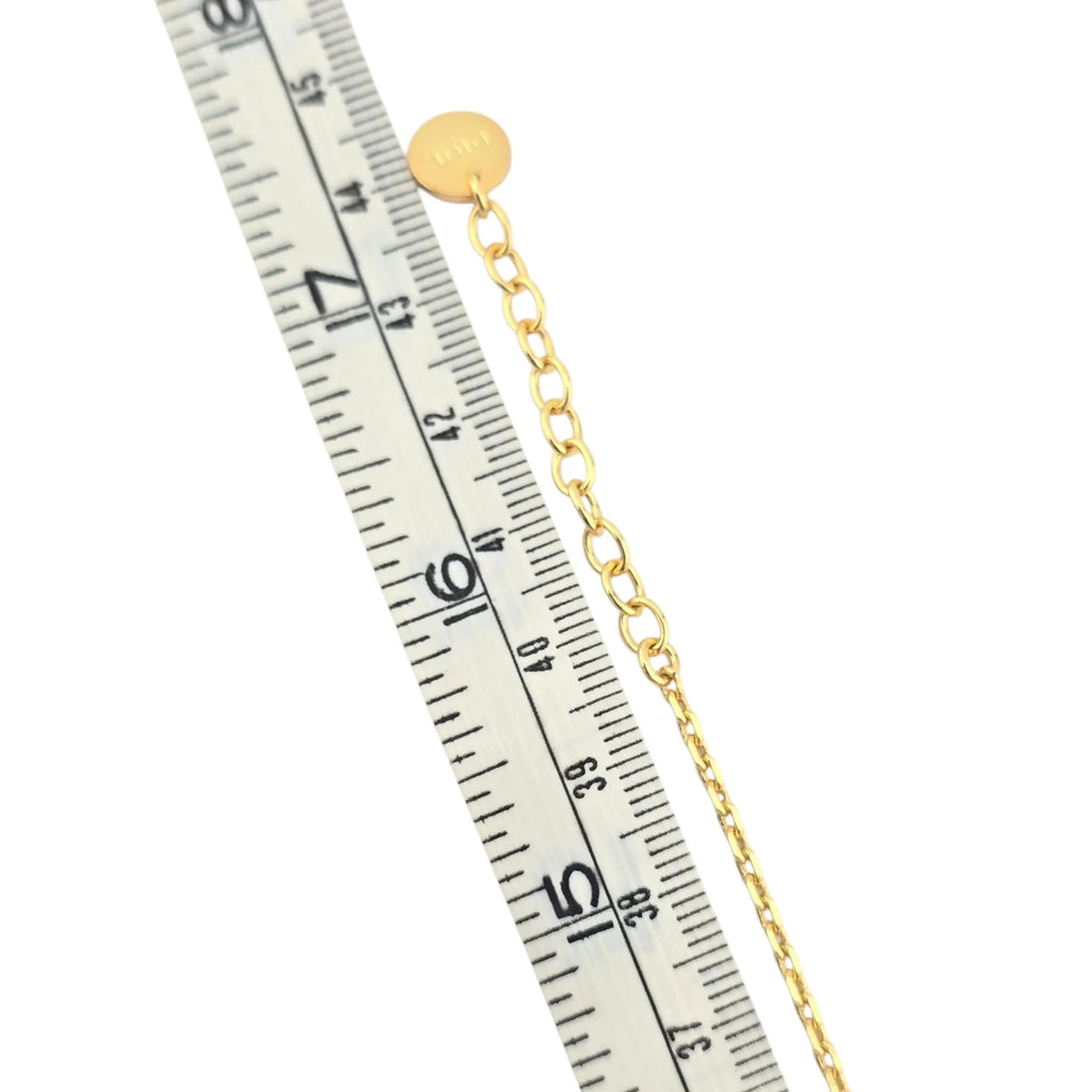 Christian Dior Petit CD Treasure Necklace Metal Resin Pearl Crystal Chain DIOR