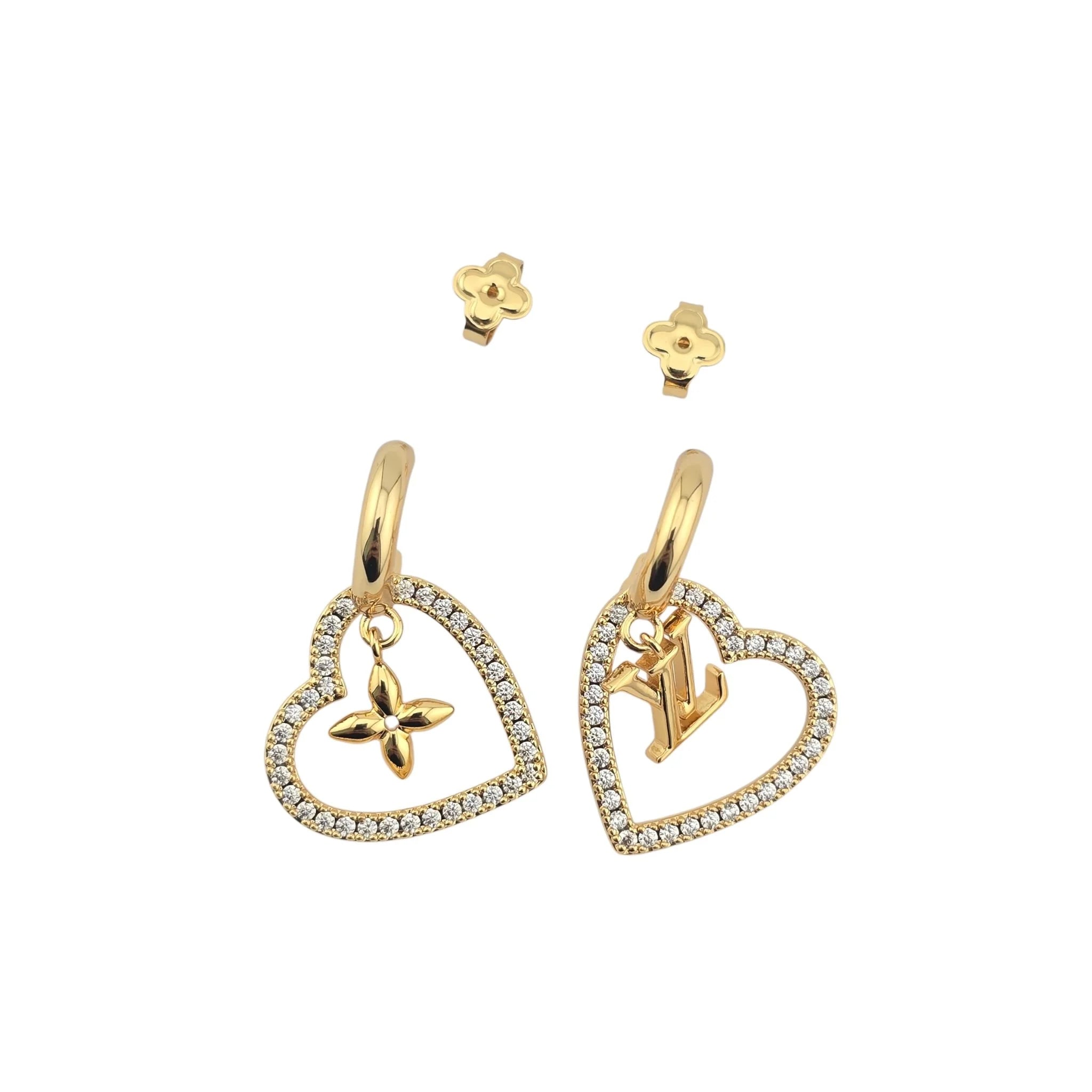 Louis Vuitton My LV Heart Earrings LOUIS VUITTON