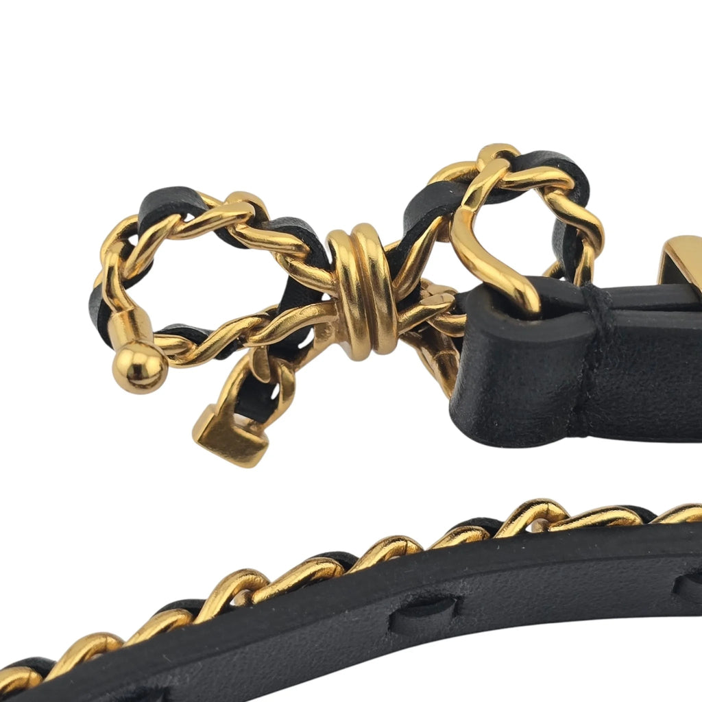 Chanel CC A22 Bow Chain Belt CHANEL