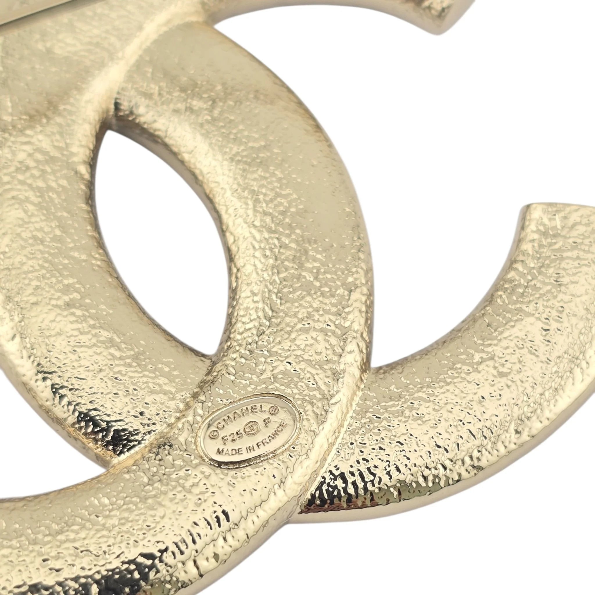 Chanel CC Gold Star Crystal Brooch 2025 CHANEL