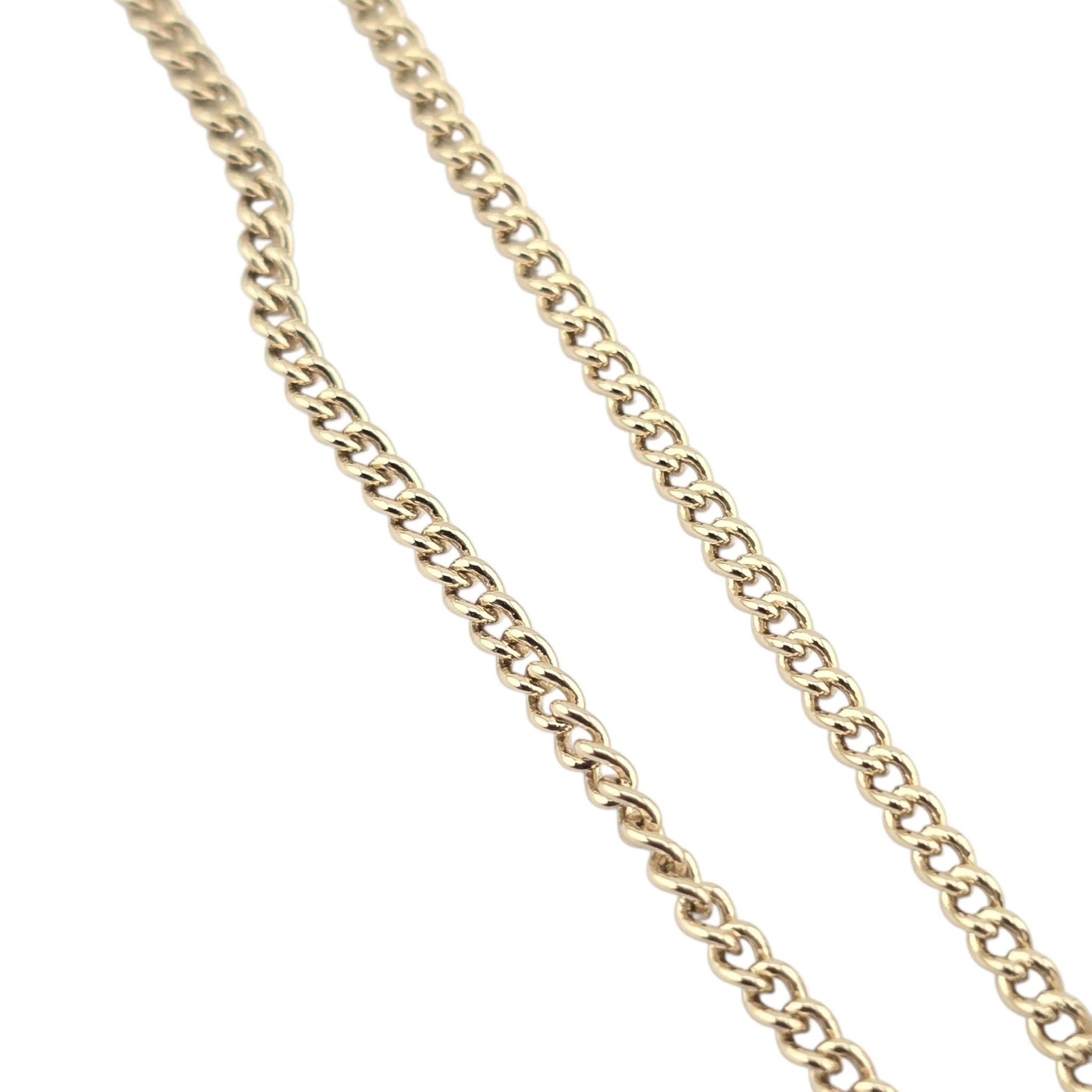 Chanel CC Pendant Pearl Gold Necklace Black White 2024 CHANEL