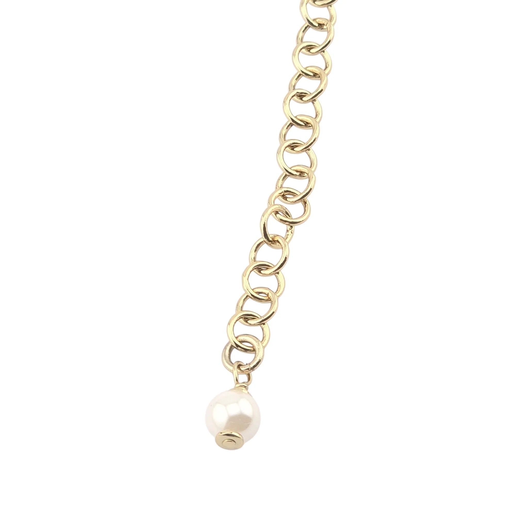 Chanel CC White Heart Long Necklace 2022 CHANEL