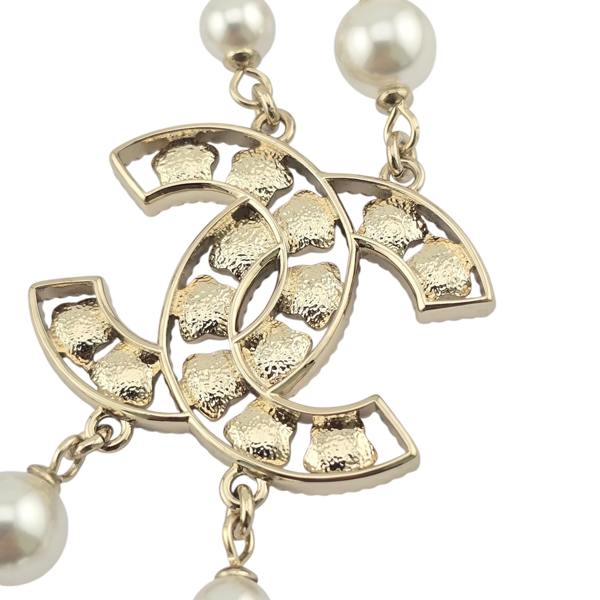 Chanel CC Multicoloured Faux Pearl Necklace 2025 CHANEL