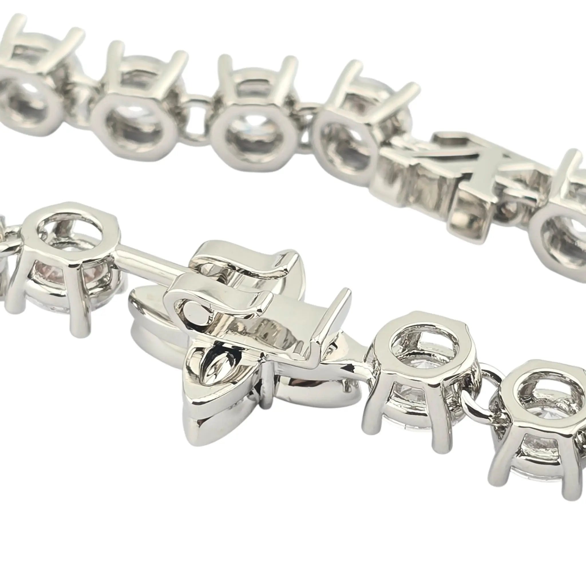 Louis Vuitton LV Crystal Silver Bracelet LOUIS VUITTON