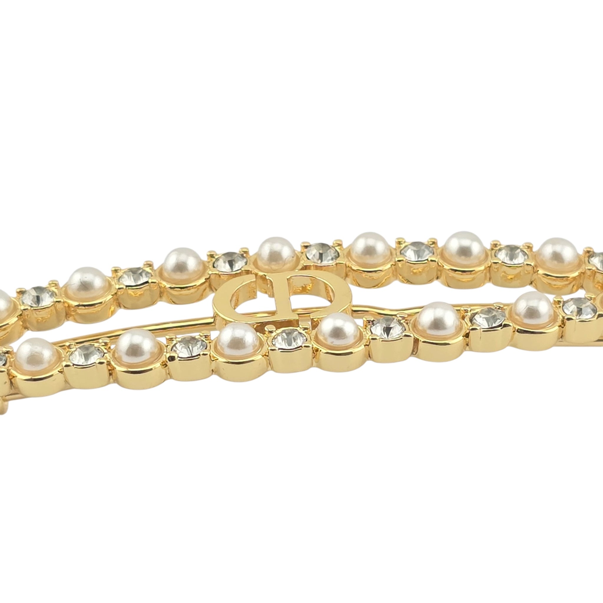 Christian Dior Petit CD Treasure Barrette