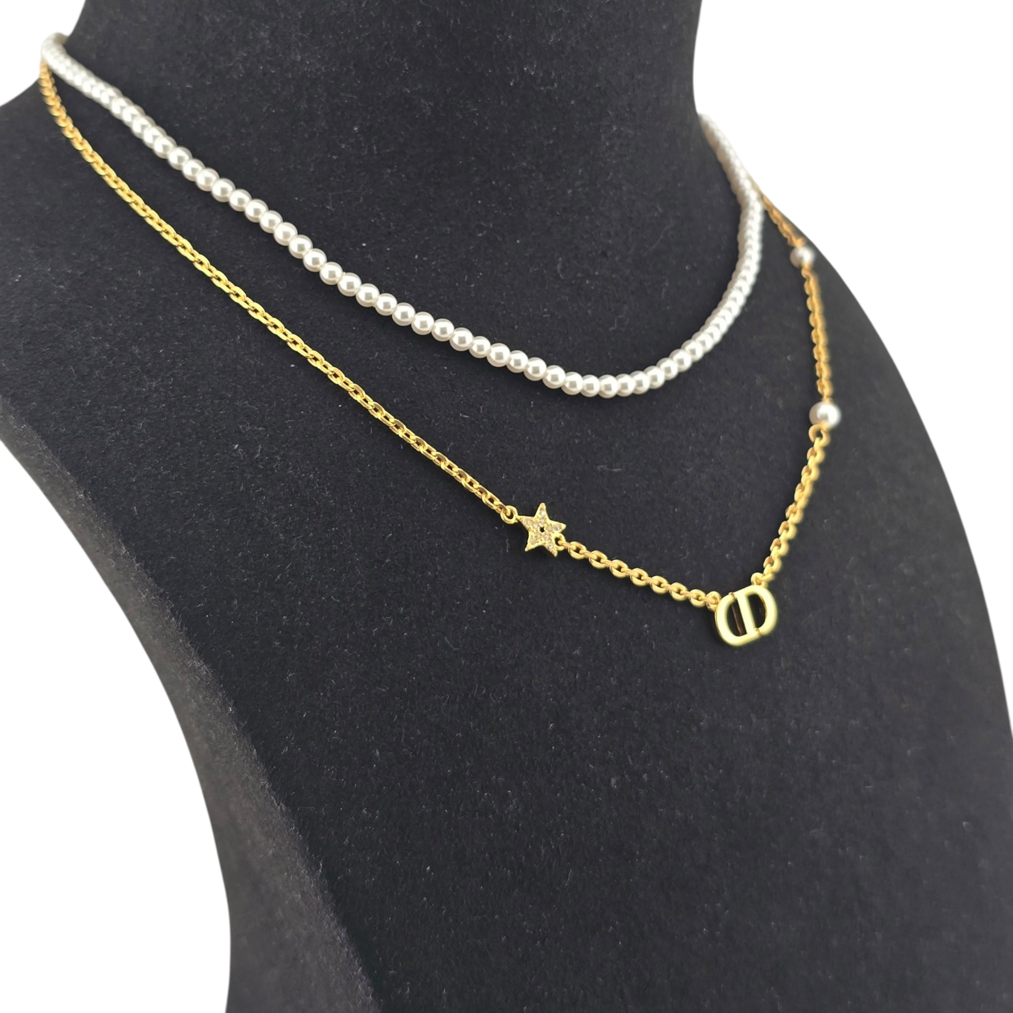 Christian Dior DiorPetit CD Necklace