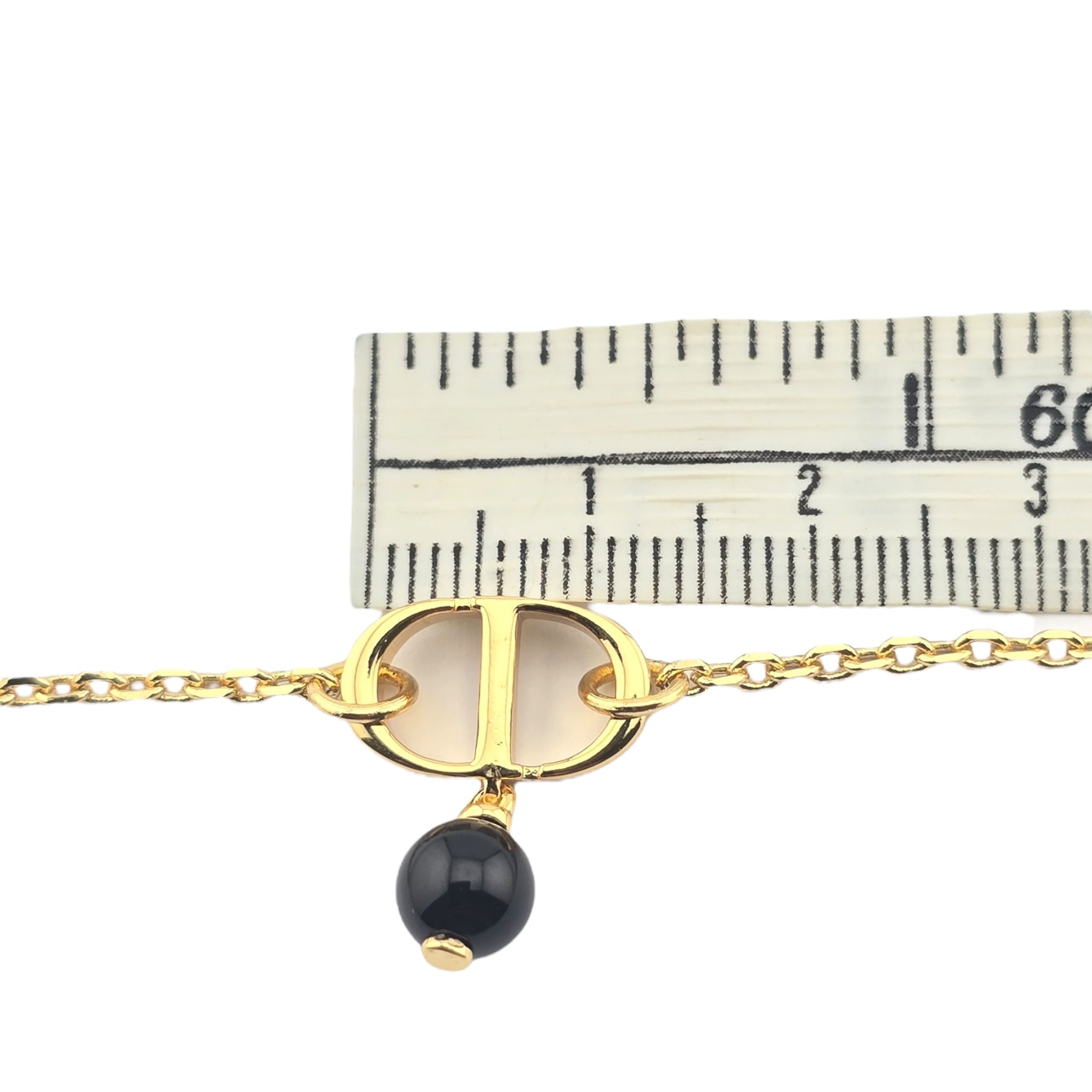 Christian Dior Petit CD Necklace