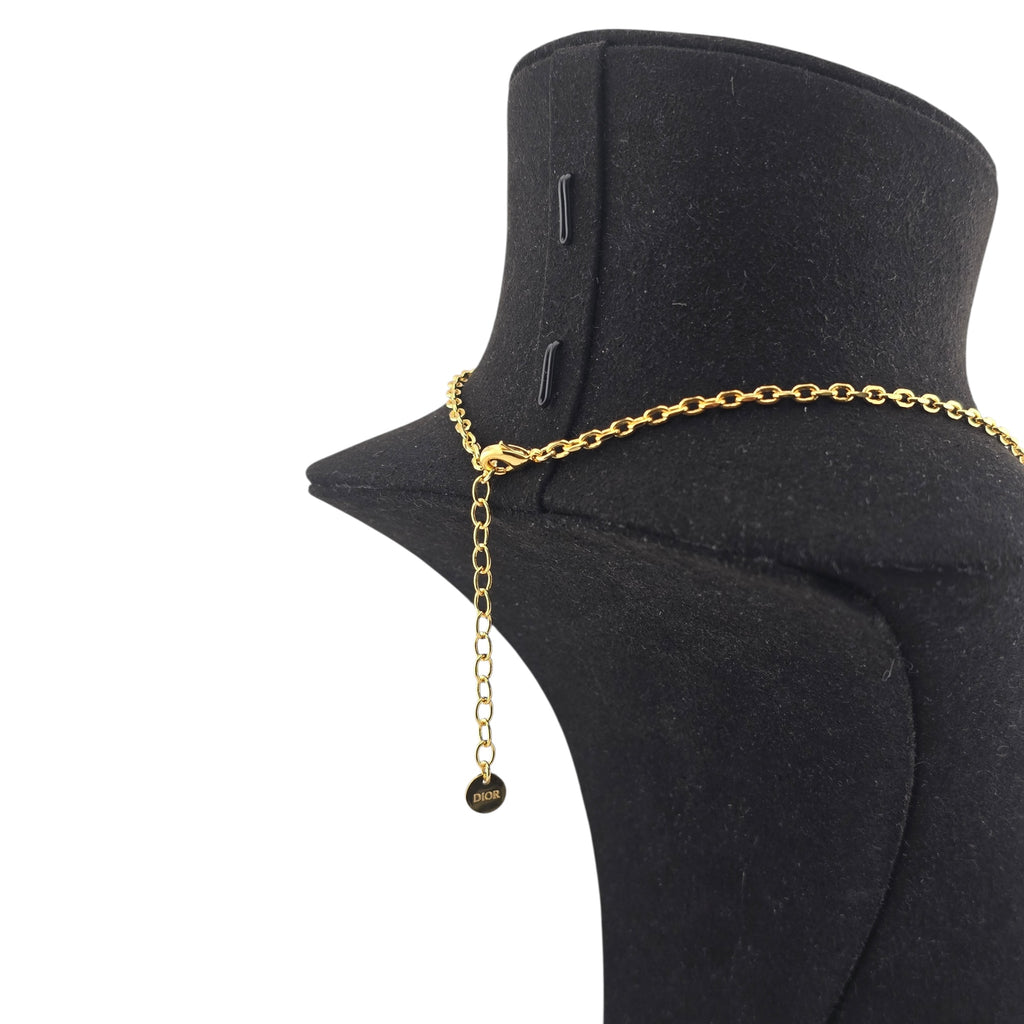 Christian Dior Petit CD Lucky Charms Necklace