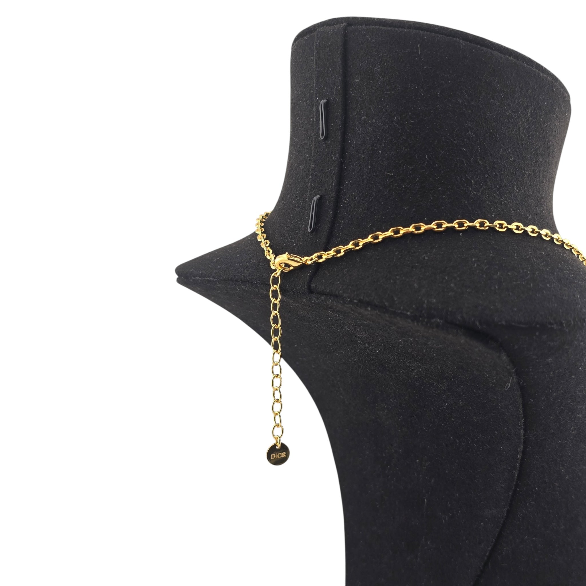 Christian Dior Petit CD Lucky Charms Necklace