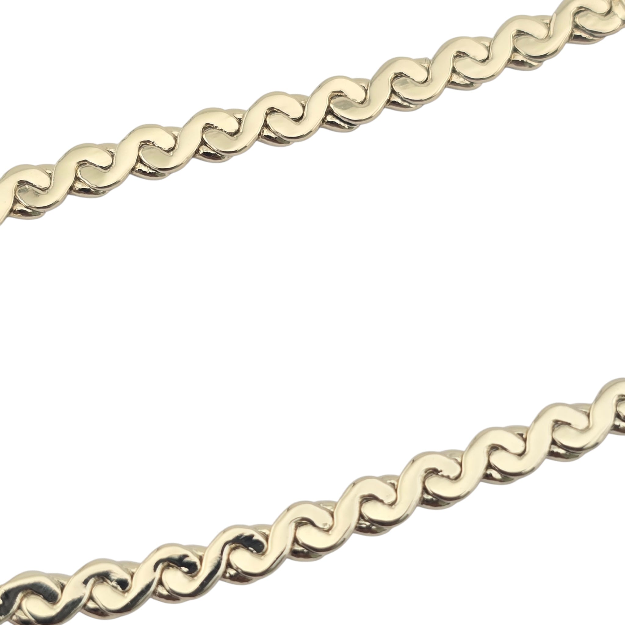 Chanel CC Gold Black Enamel Bracelet 2025