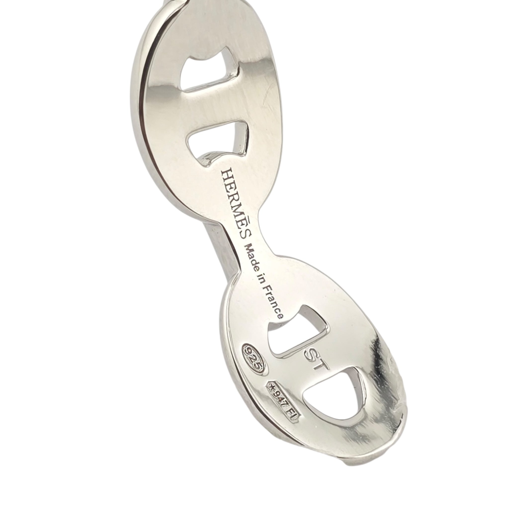 Hermes Chaine d'ancre Enchainee Silver Bracelet Medium - ST