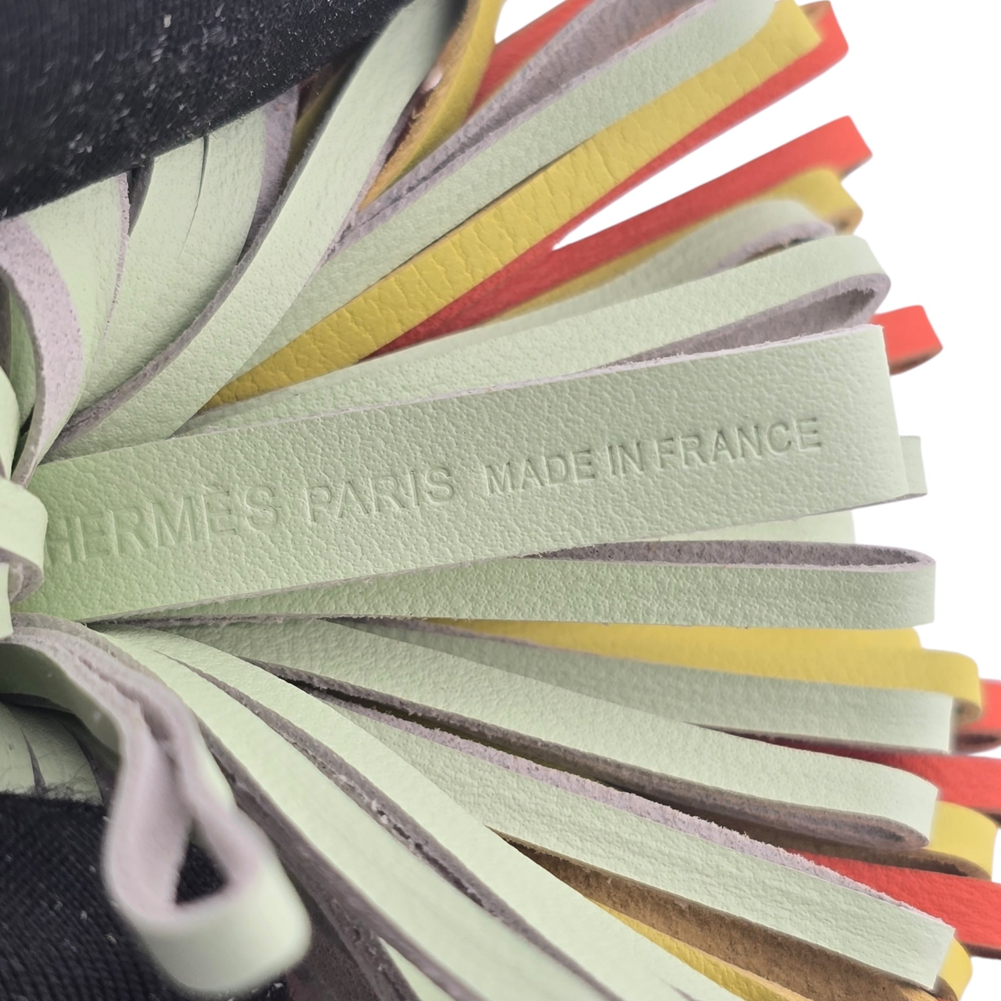 Hermes Carmen Key Ring Orange