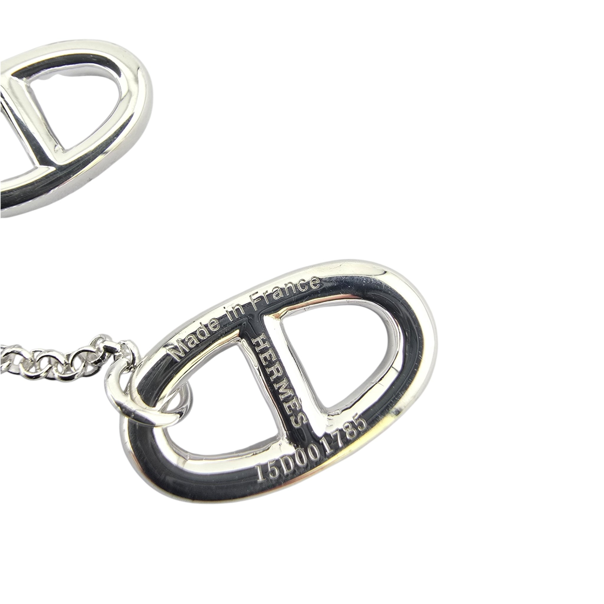 Hermes Farandole Sterling Silver Medium Earrings