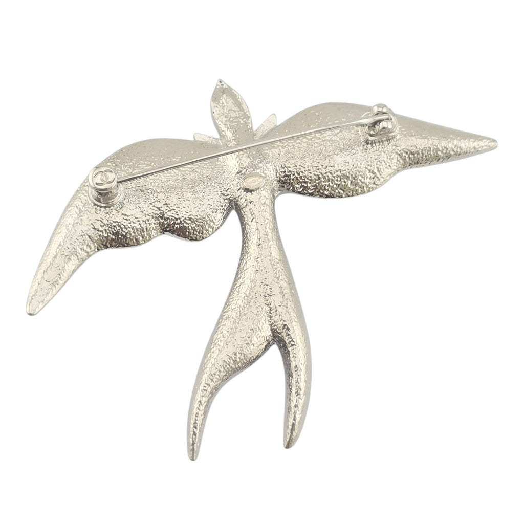 Chanel CC Bird Crystal Brooch 2025 CHANEL
